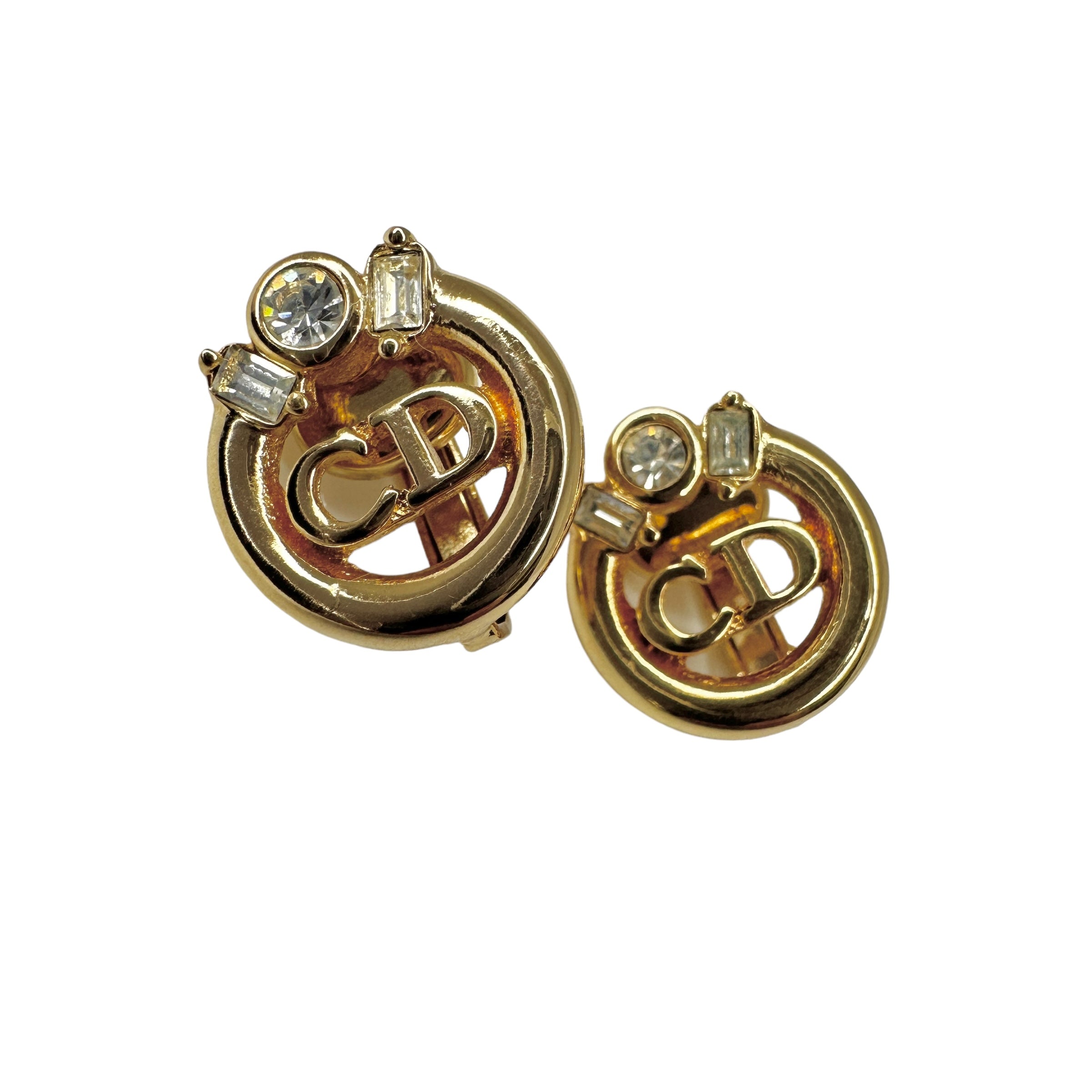 Christian Dior ディオール CDロゴ イヤリング