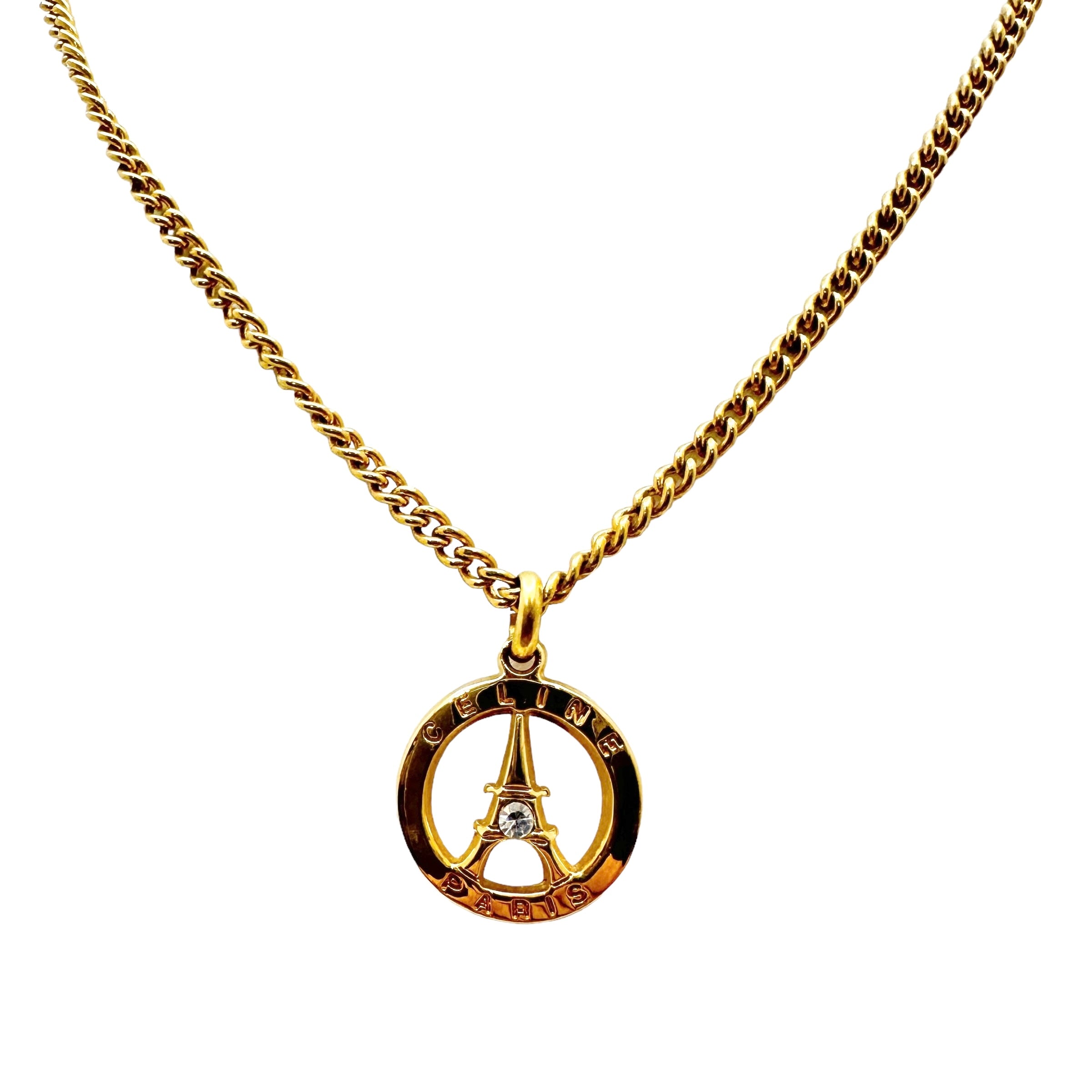 CELINE セリーヌ エッフェル塔 ネックレス