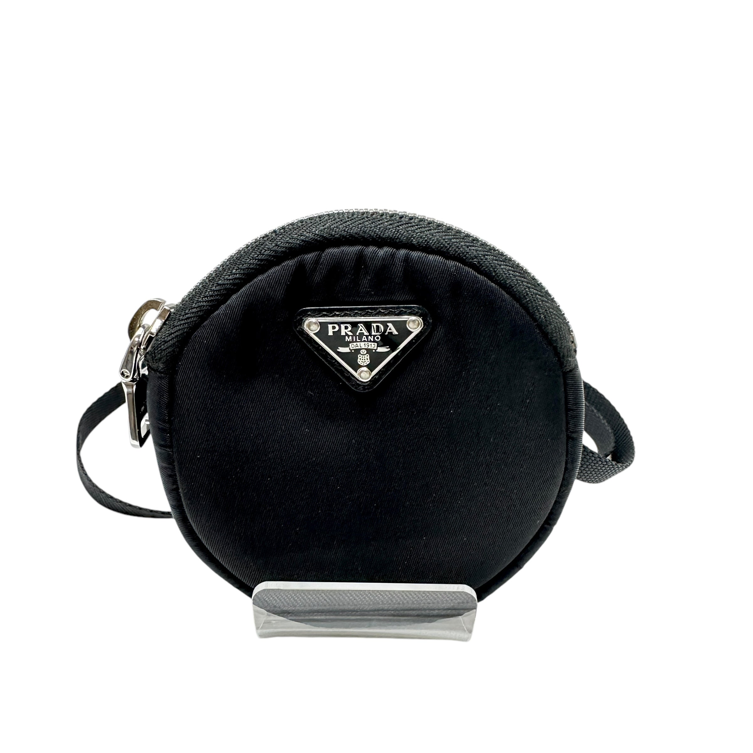 PRADA プラダ テスート ラウンドショルダーポーチ