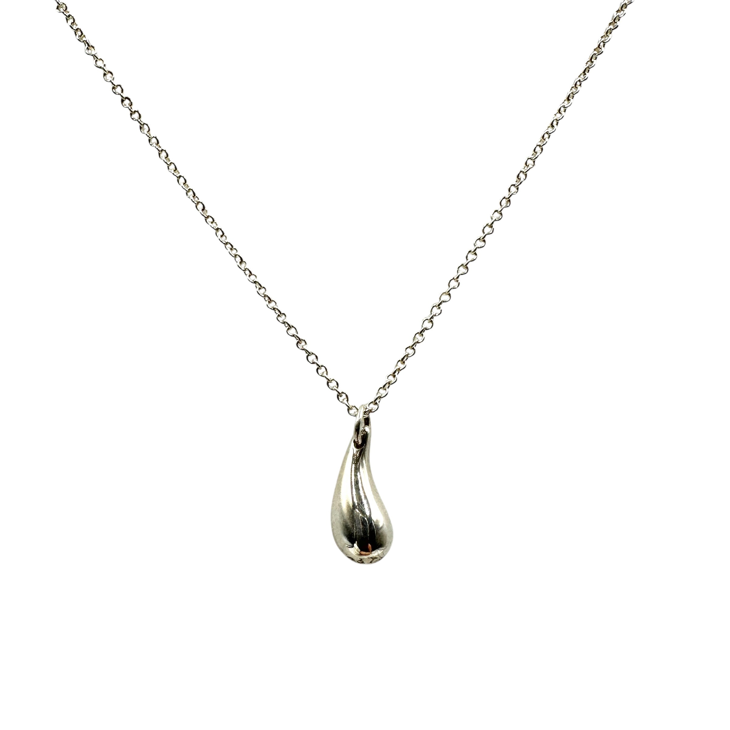 TIFFANY & Co. ティファニー ティアドロップ ネックレス