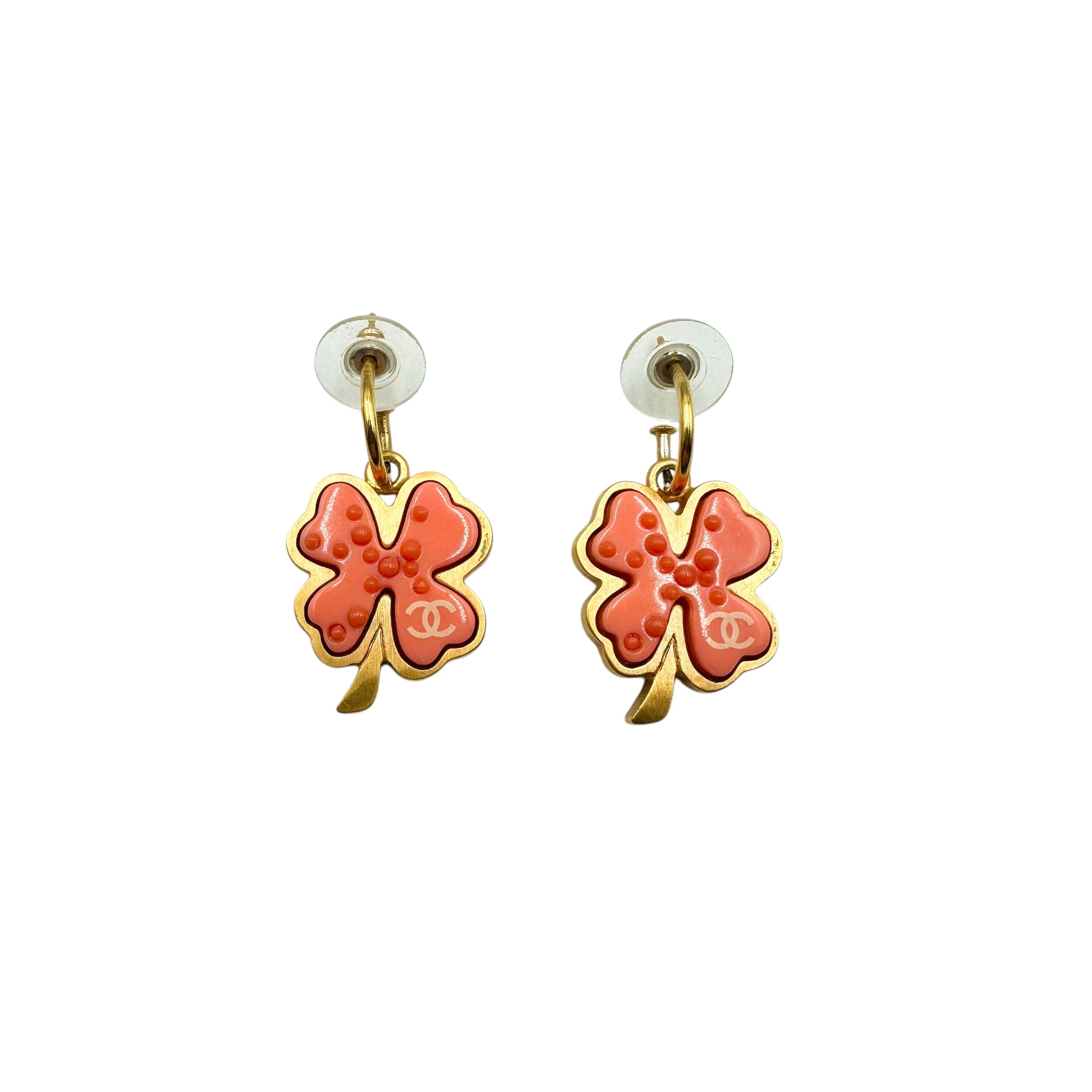 CHANEL シャネル クローバーピアス