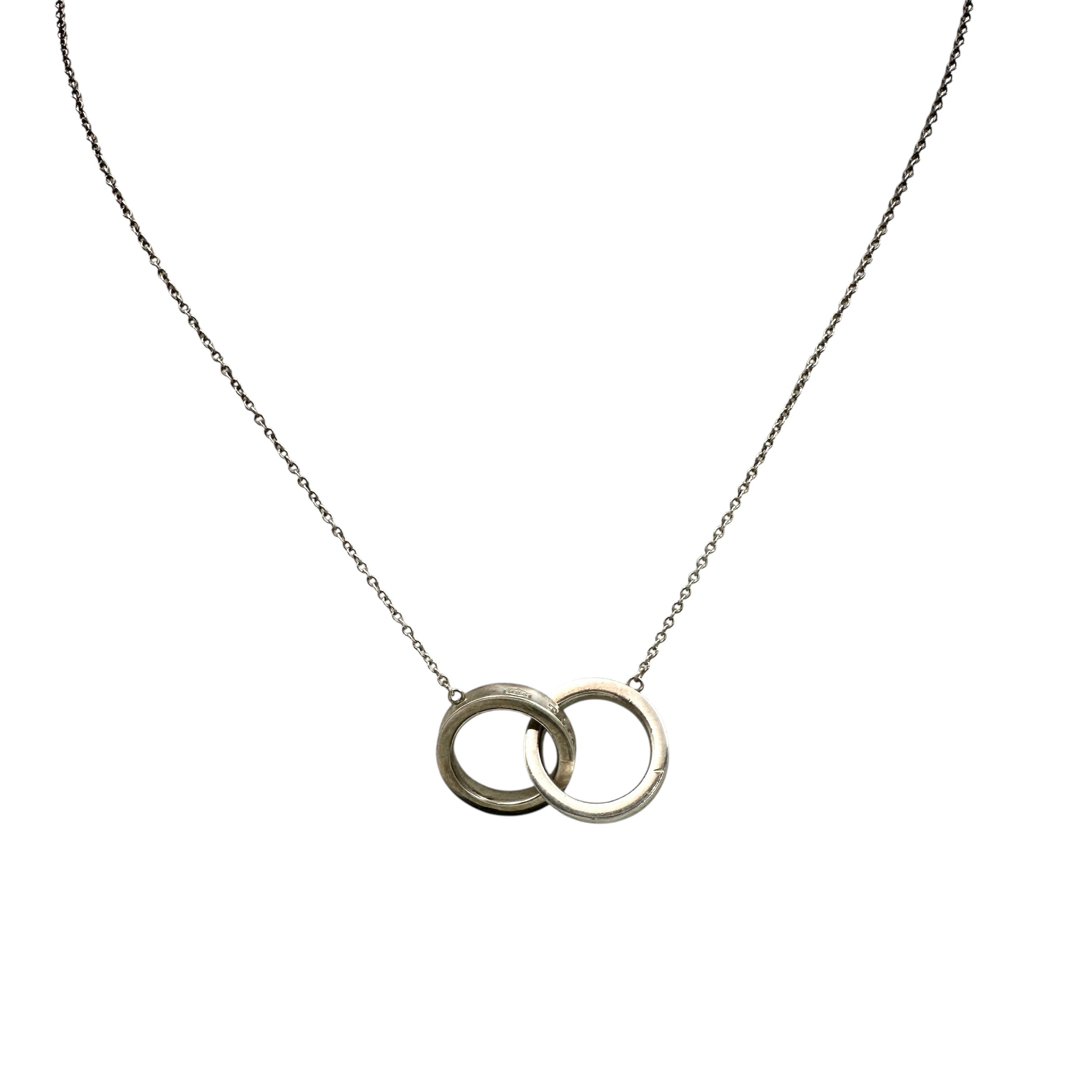 TIFFANY & Co. ティファニー ダブル リング ネックレス