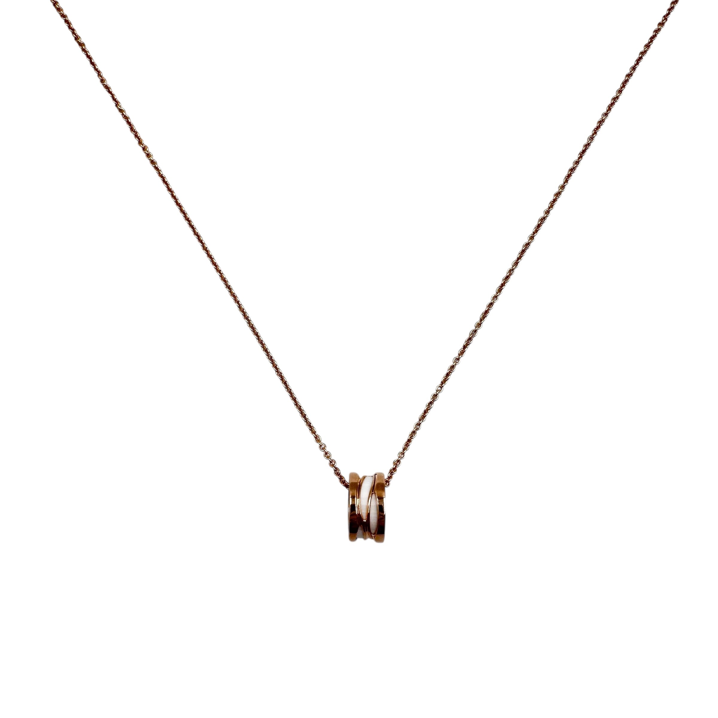 BVLGARI ブルガリ ビーゼロワン レジェンド ネックレス