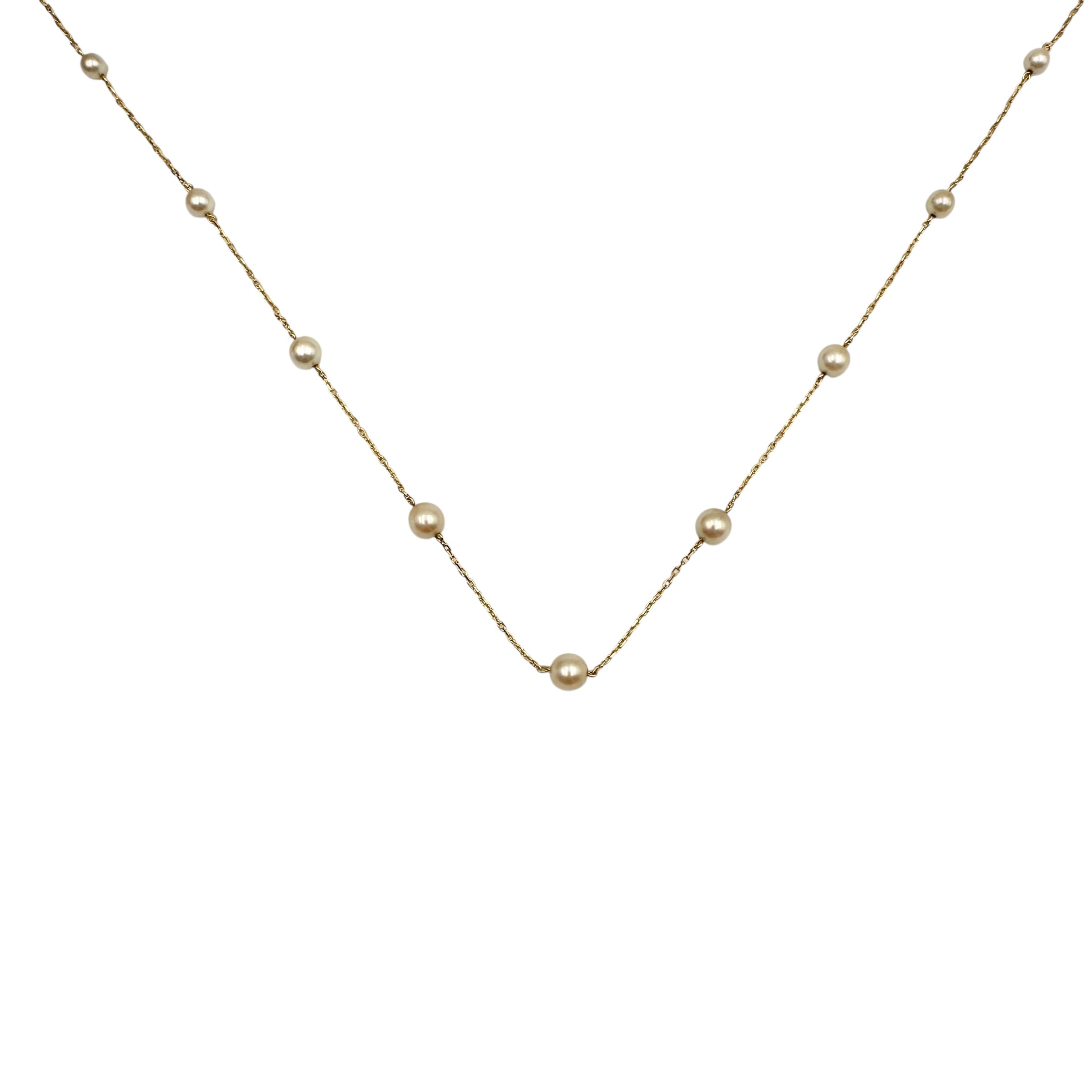 MIKIMOTO ミキモト パールネックレス