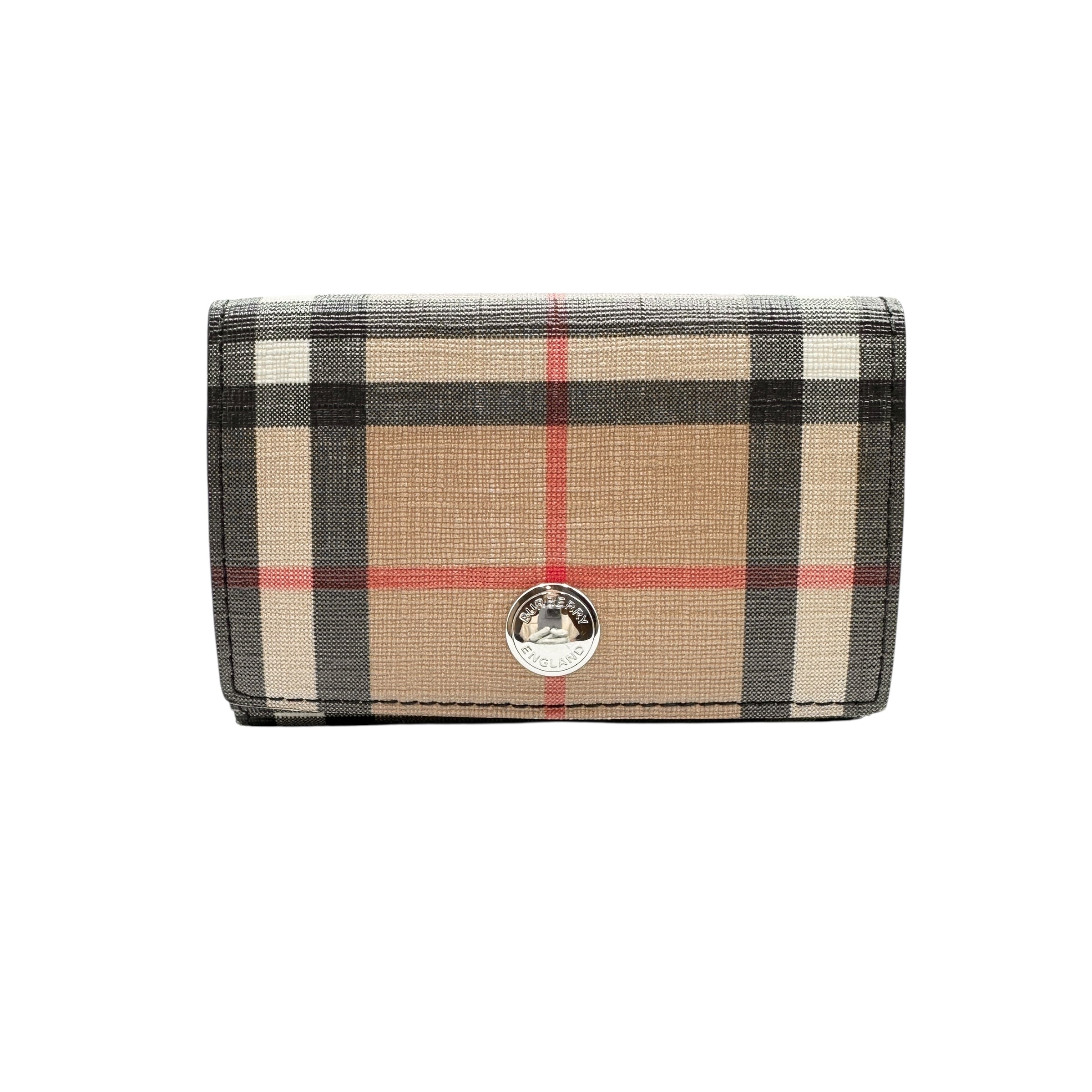 BURBERRY バーバリー ノバチェック コンパクトウォレット