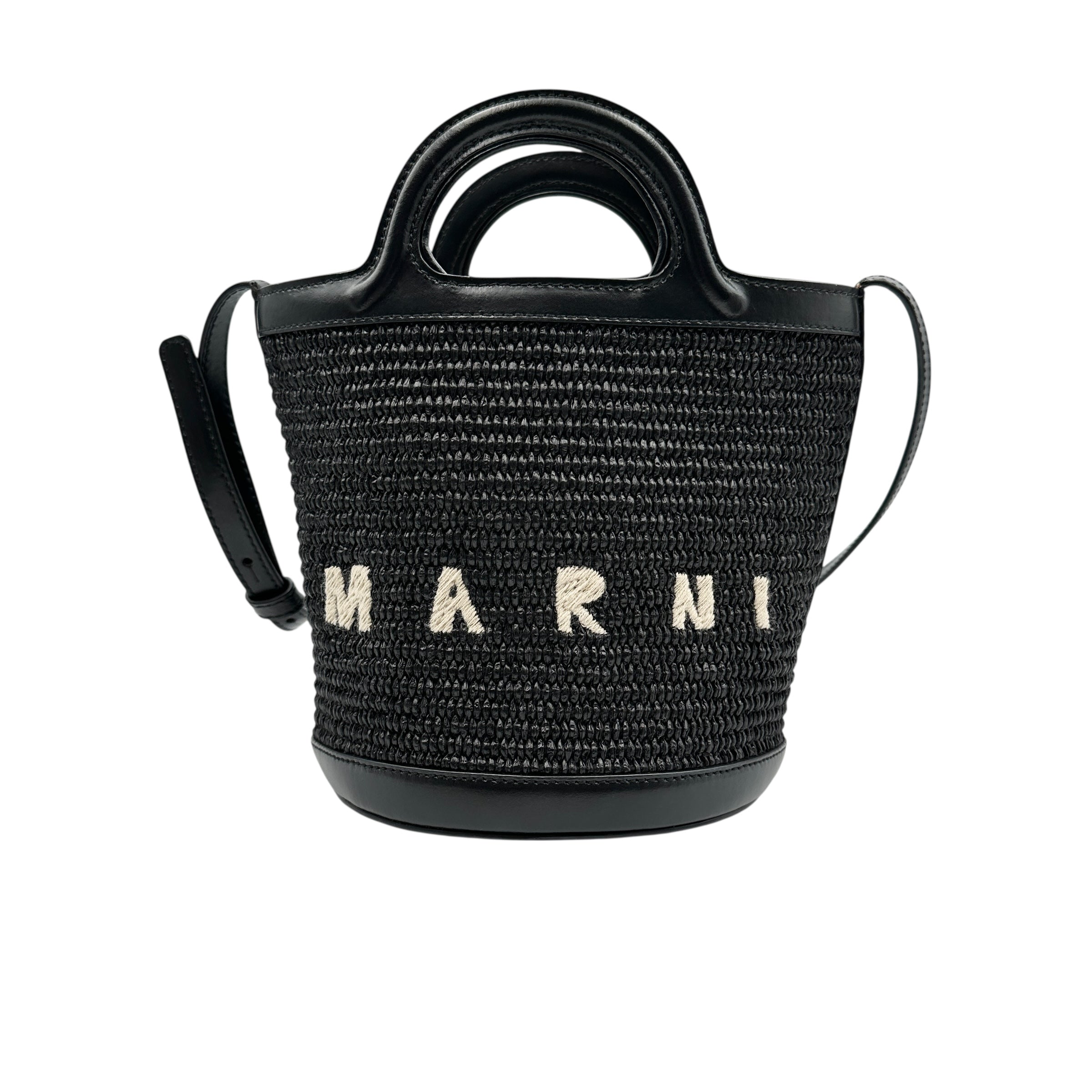 MARNI マルニ ラフィア 2WAYバッグ