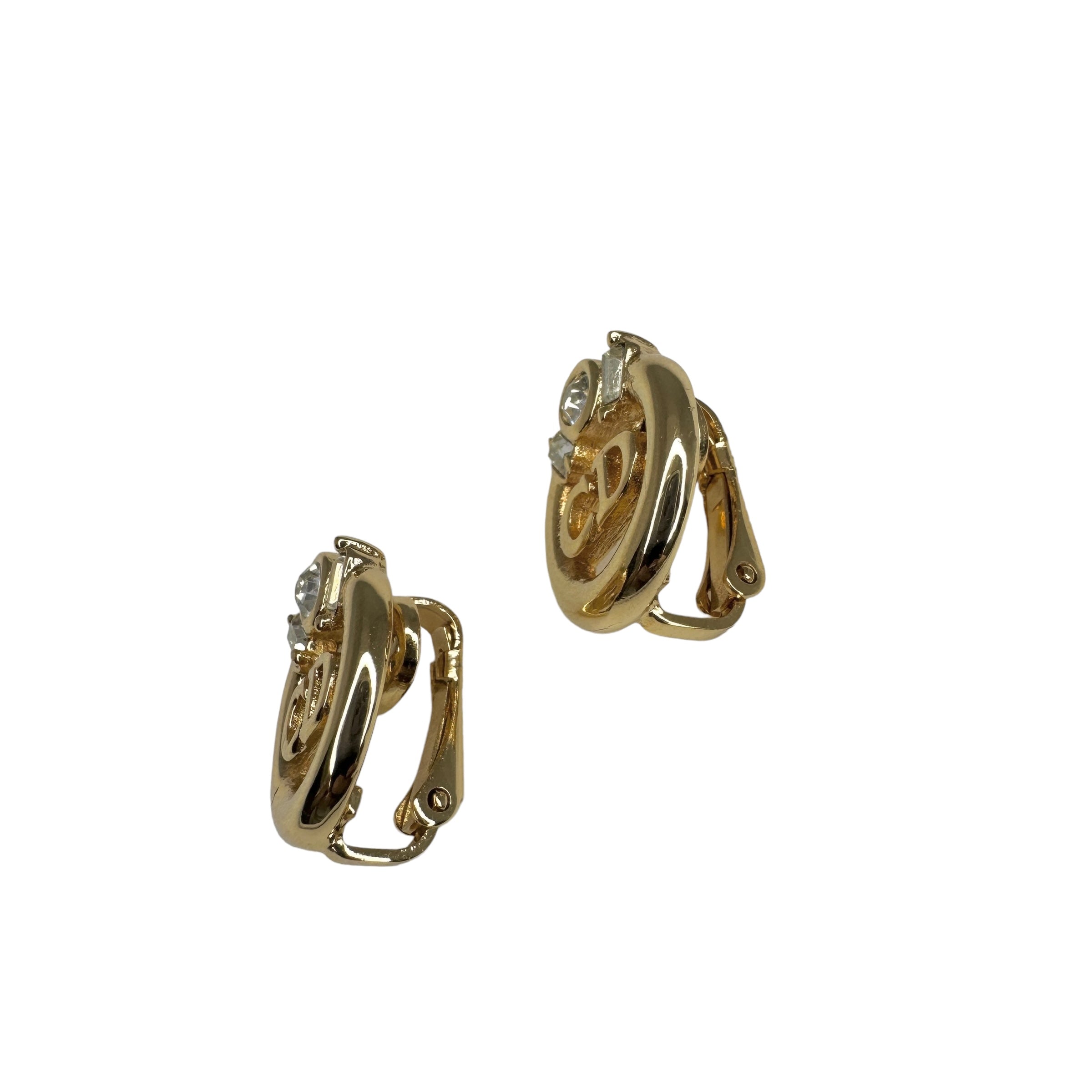 Christian Dior ディオール CDロゴ イヤリング