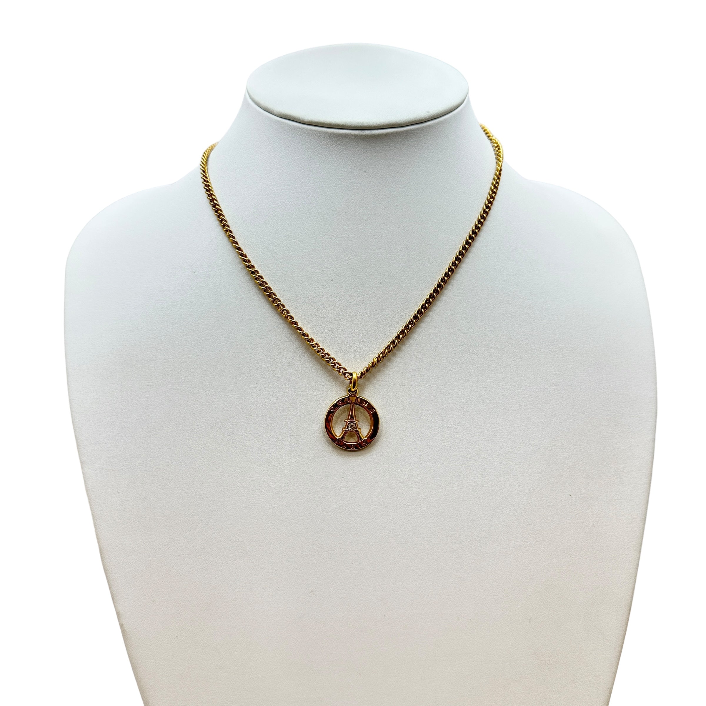 CELINE セリーヌ エッフェル塔 ネックレス