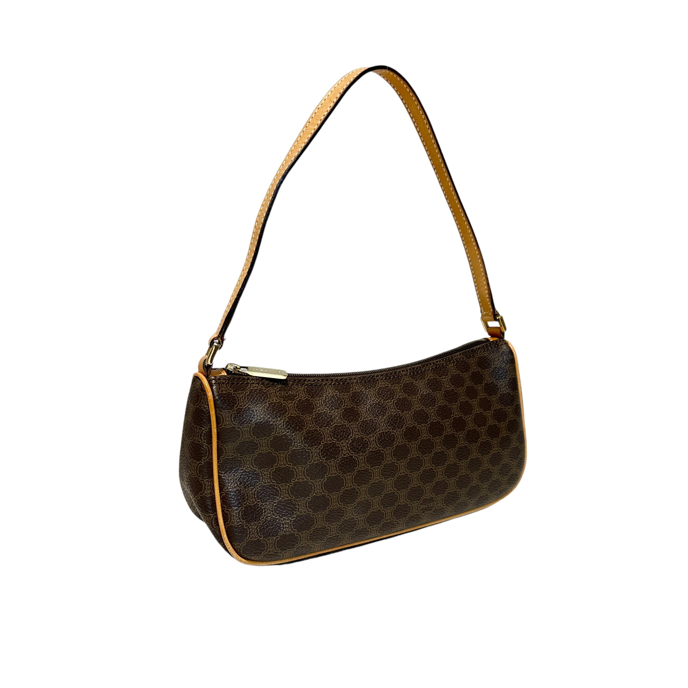 CELINE セリーヌ マカダム ワンショルダーバッグ