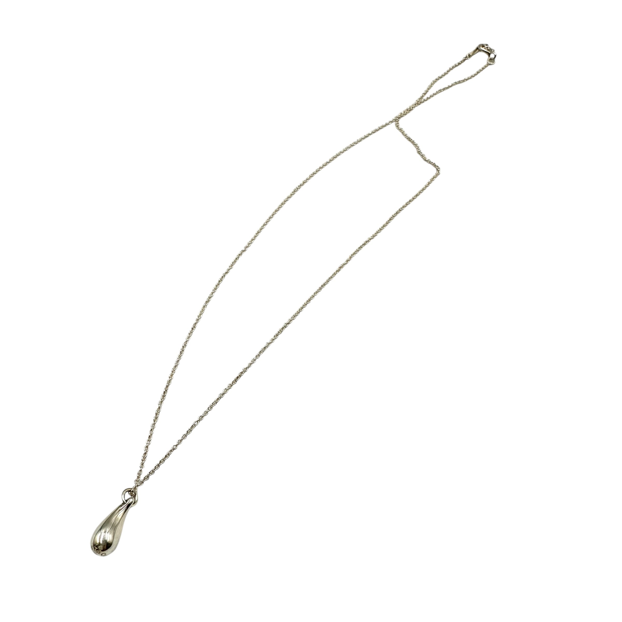 TIFFANY & Co. ティファニー ティアドロップ ネックレス