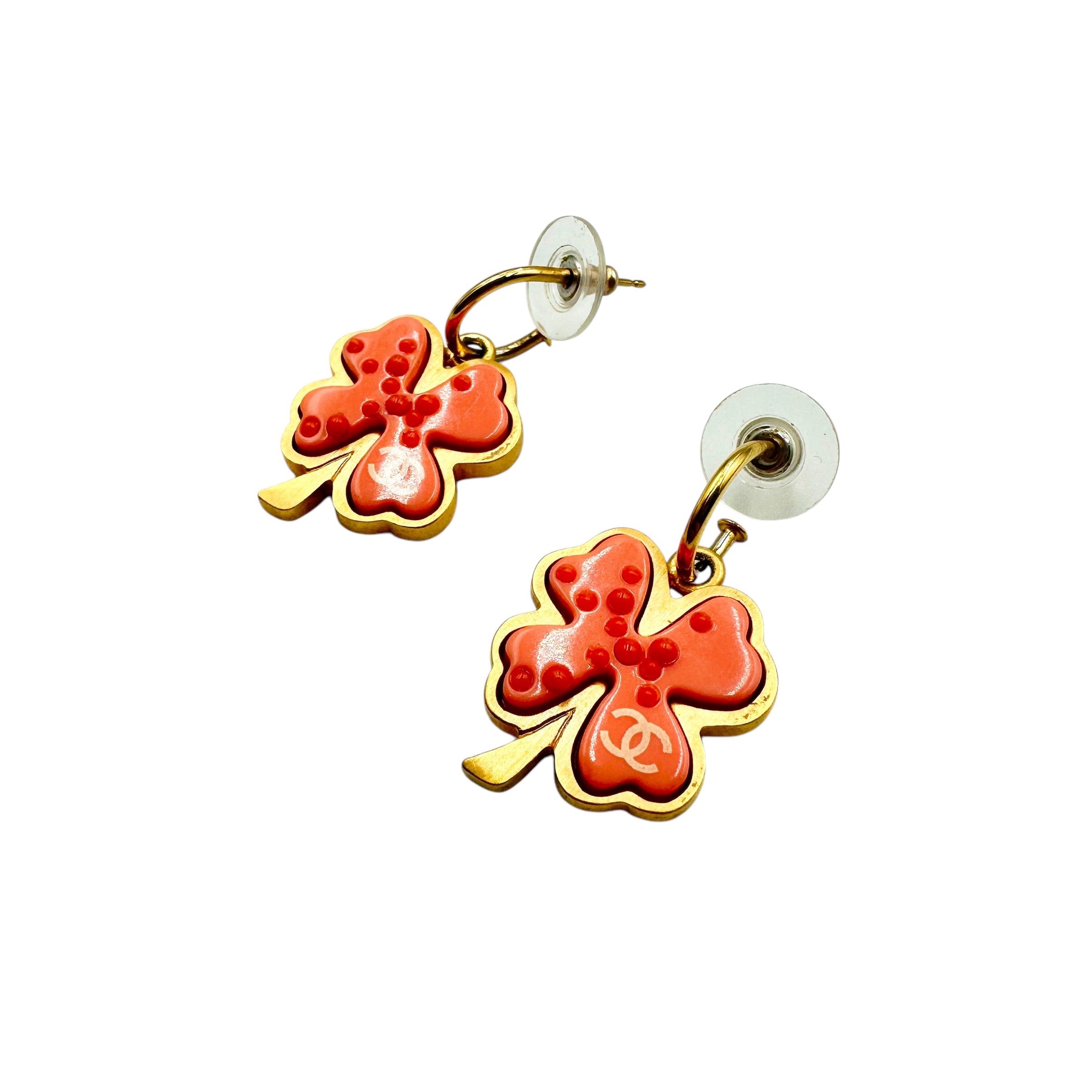 CHANEL シャネル クローバーピアス