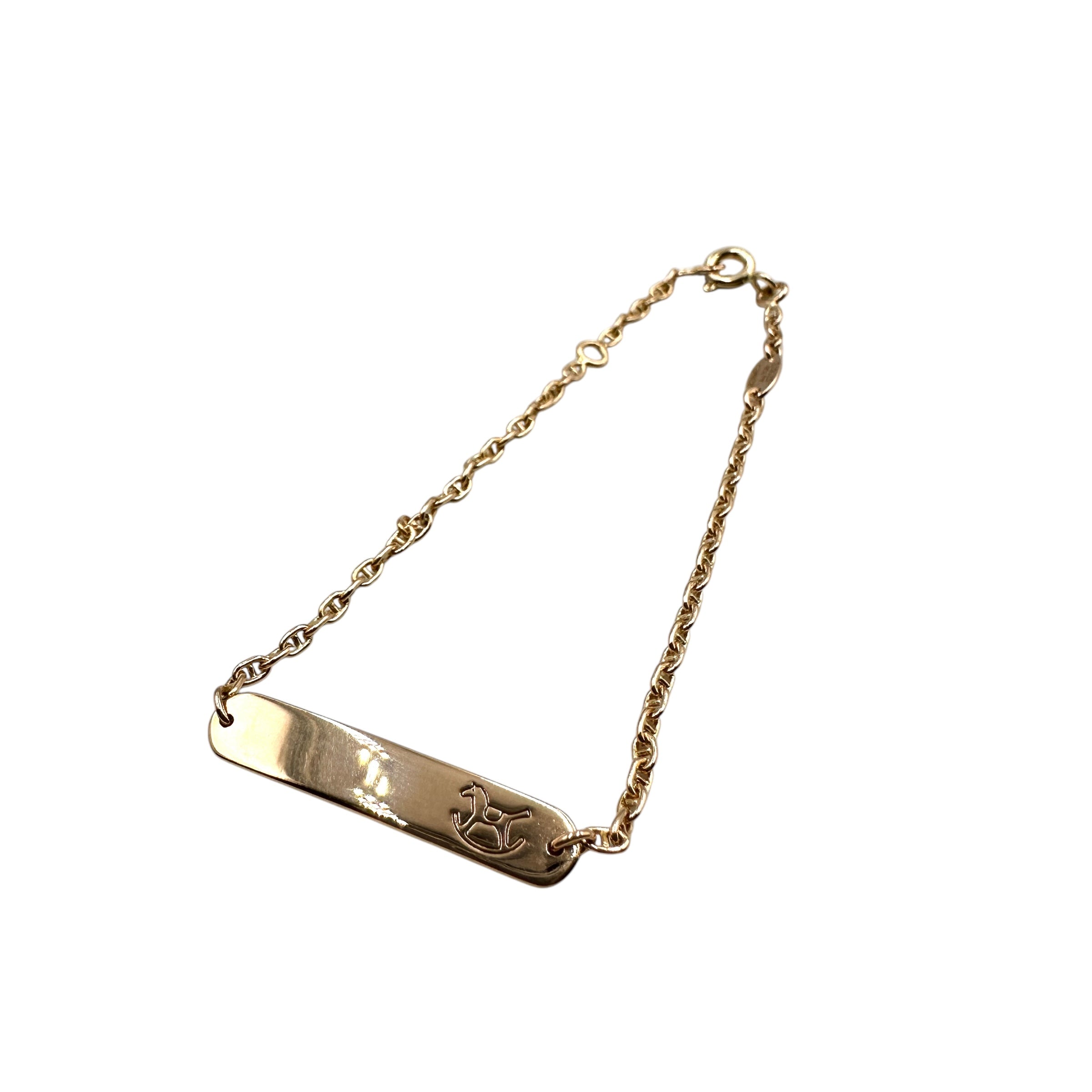HERMES エルメス ダダ ブレスレット K18YG