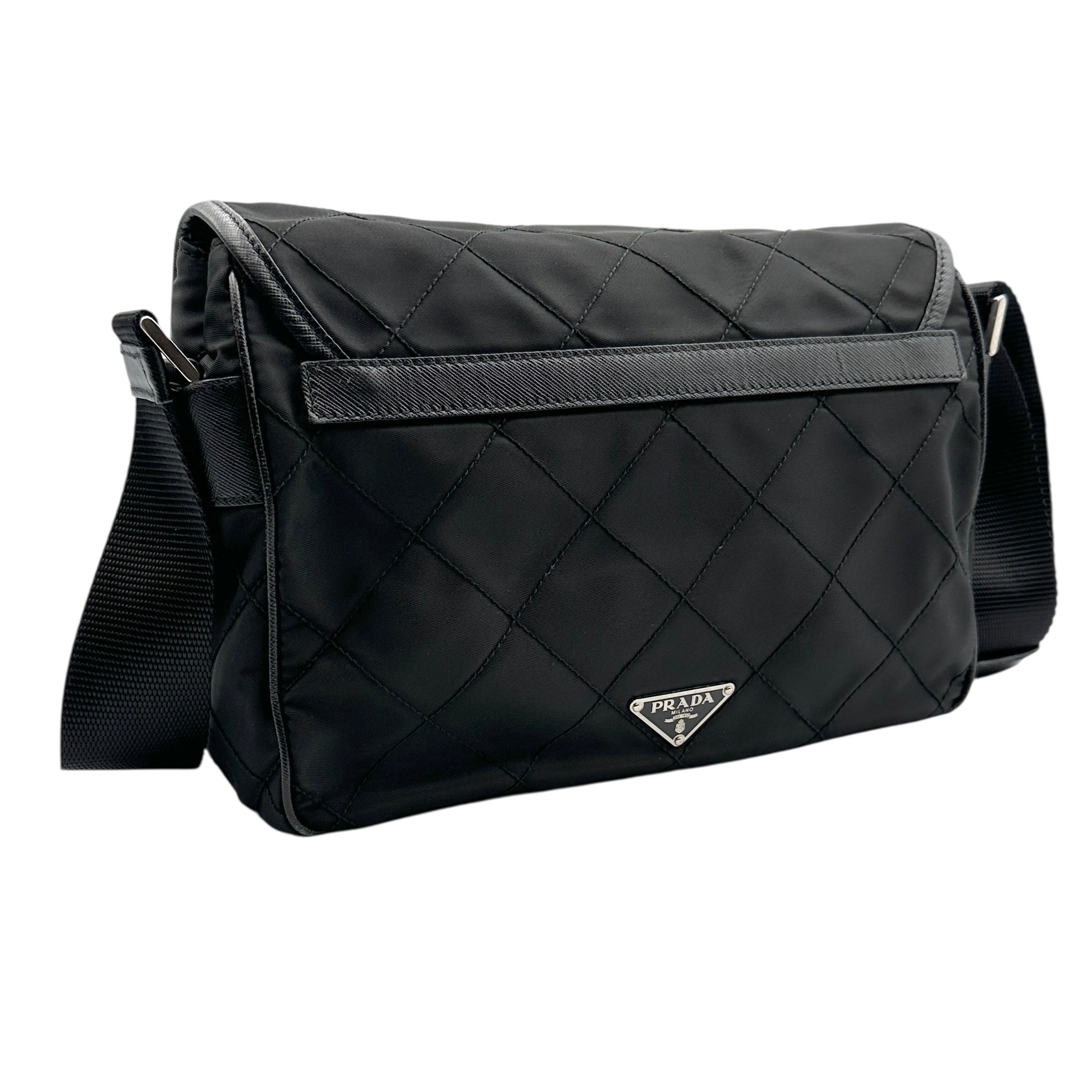 PRADA プラダ テスート キルティング ショルダーバッグ