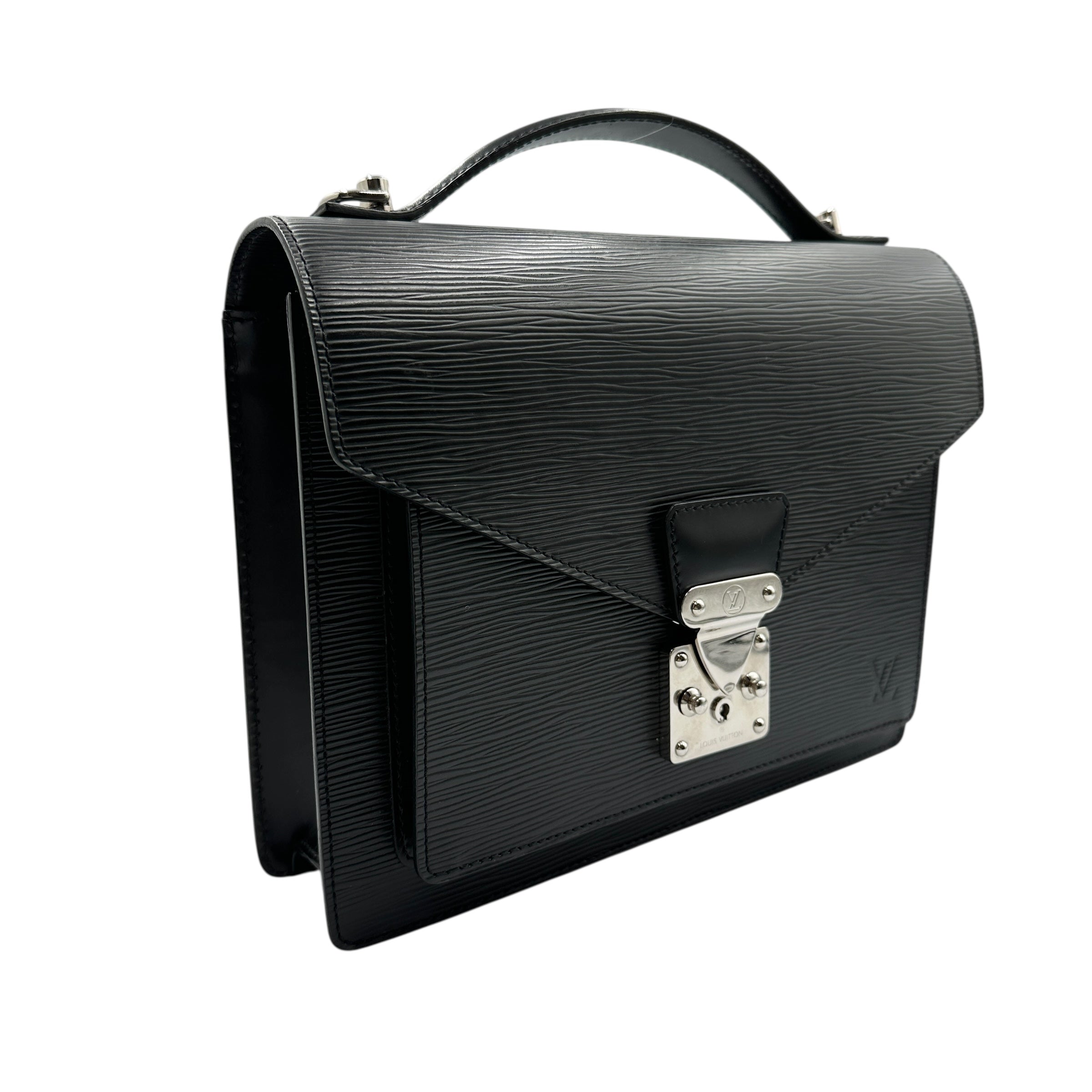 LOUIS VUITTON ルイ・ヴィトン エピ モンソー ブラック