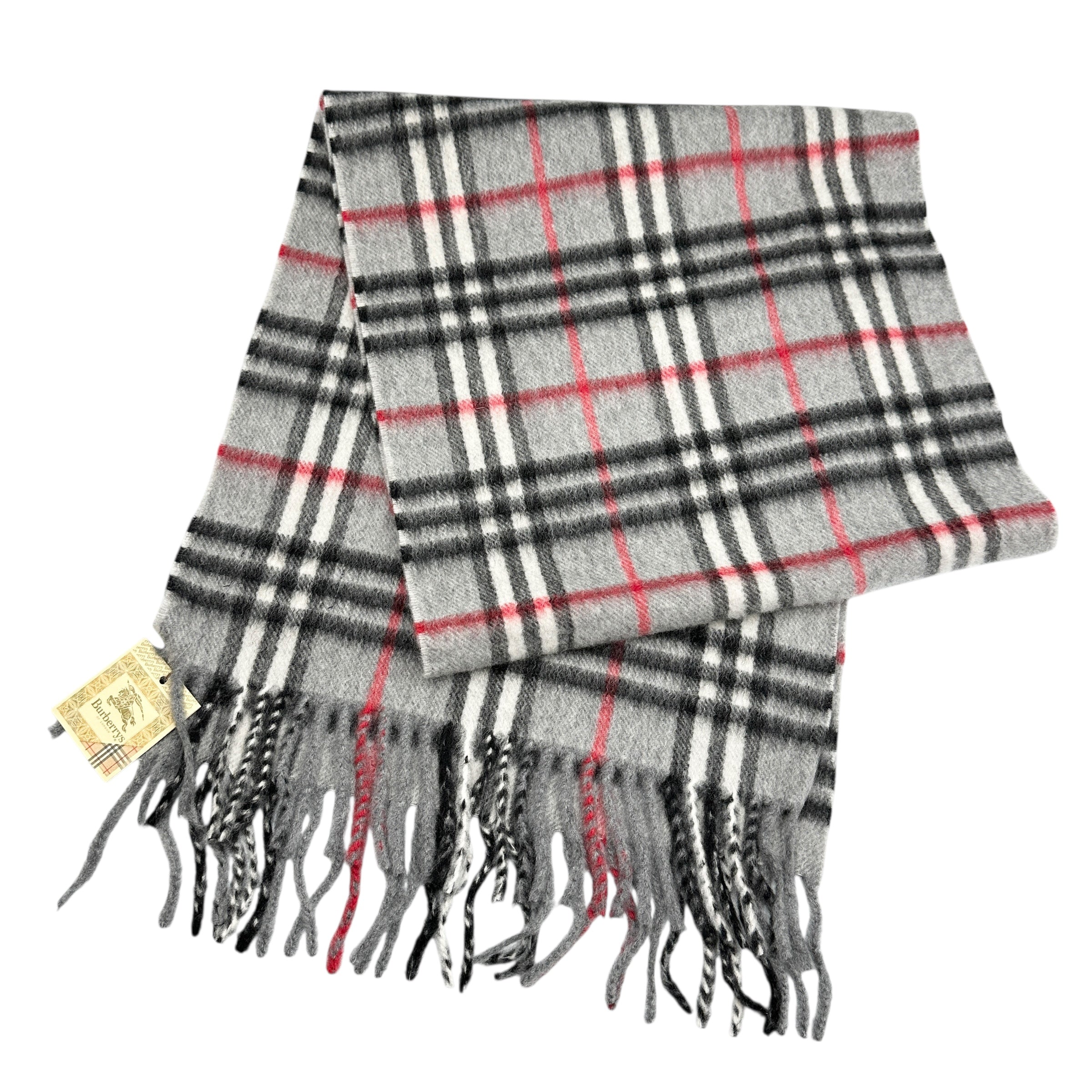 Burberry バーバリー ノバチェック カシミアマフラー