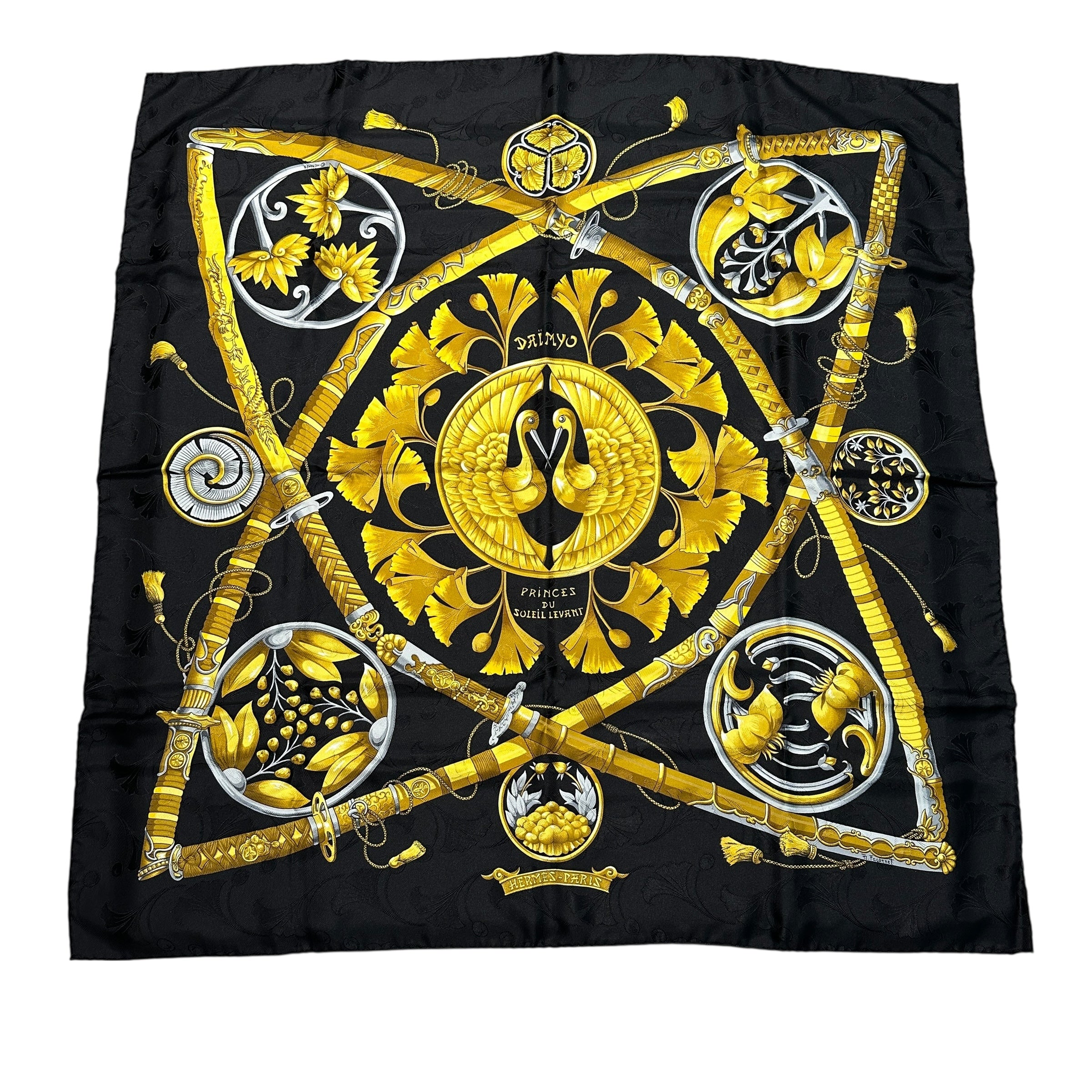 HERMES エルメス カレ90 日出る国の皇子