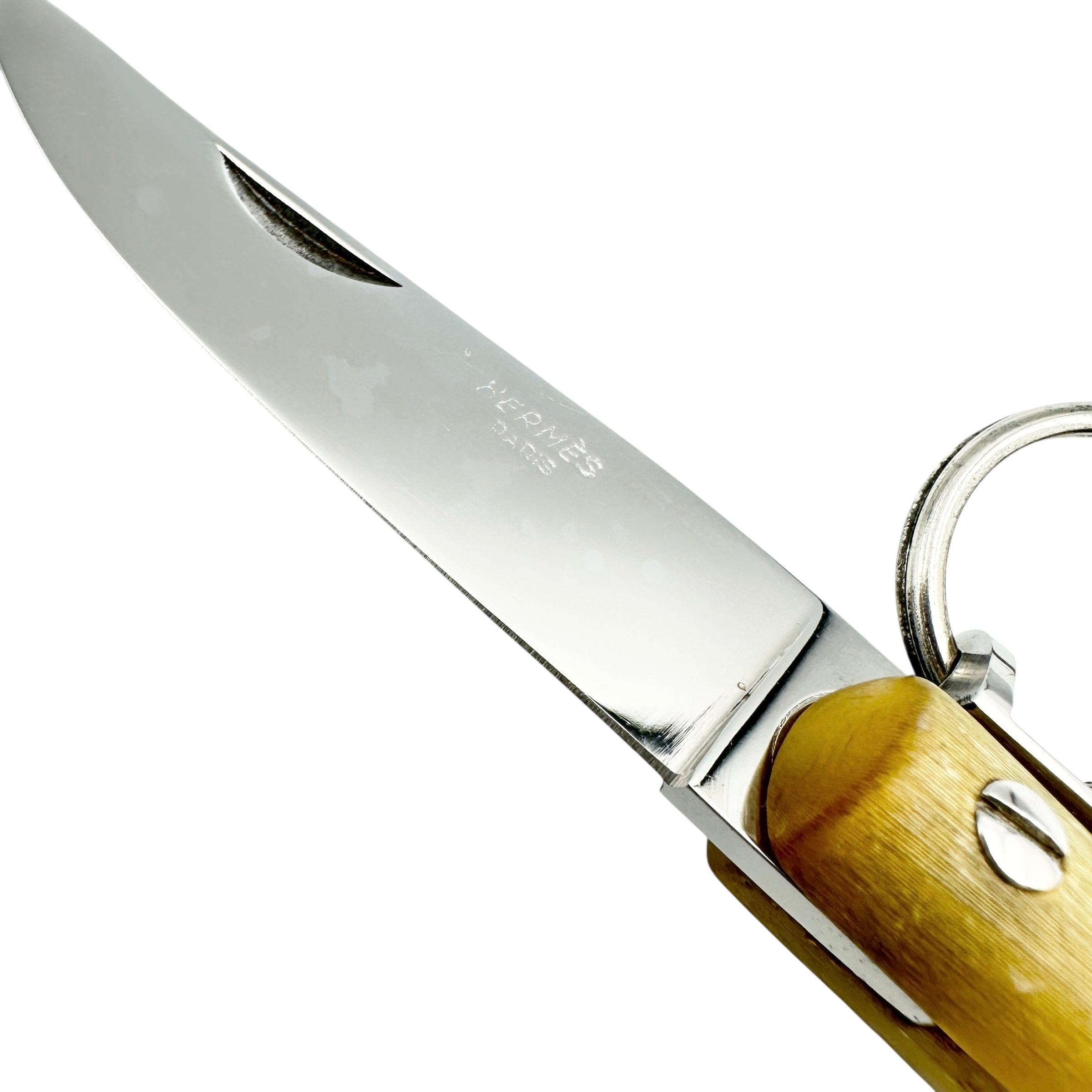 HERMES エルメス ナイフ バッファローホーン