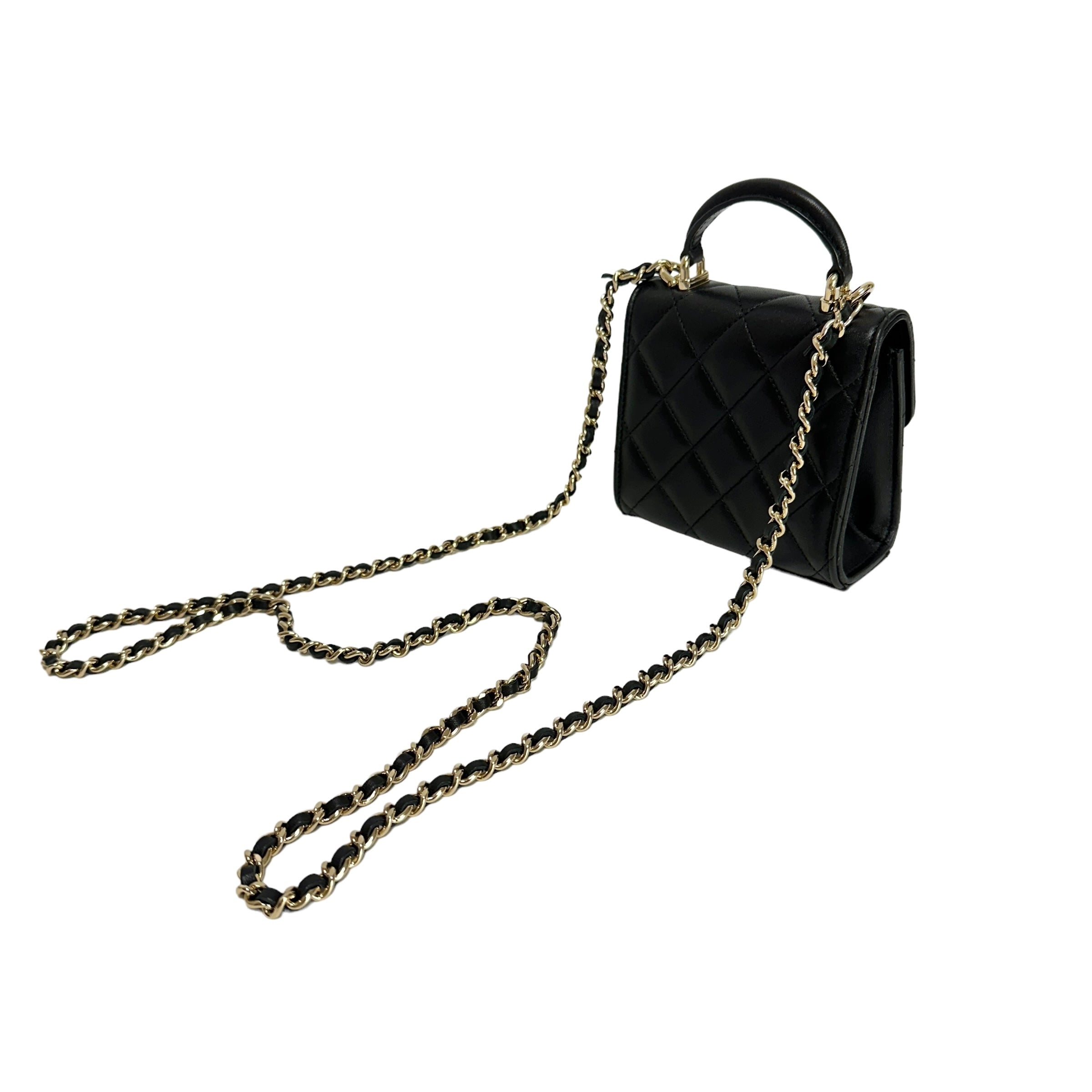 CHANEL シャネル ミニマトラッセ 2WAYショルダーバッグ