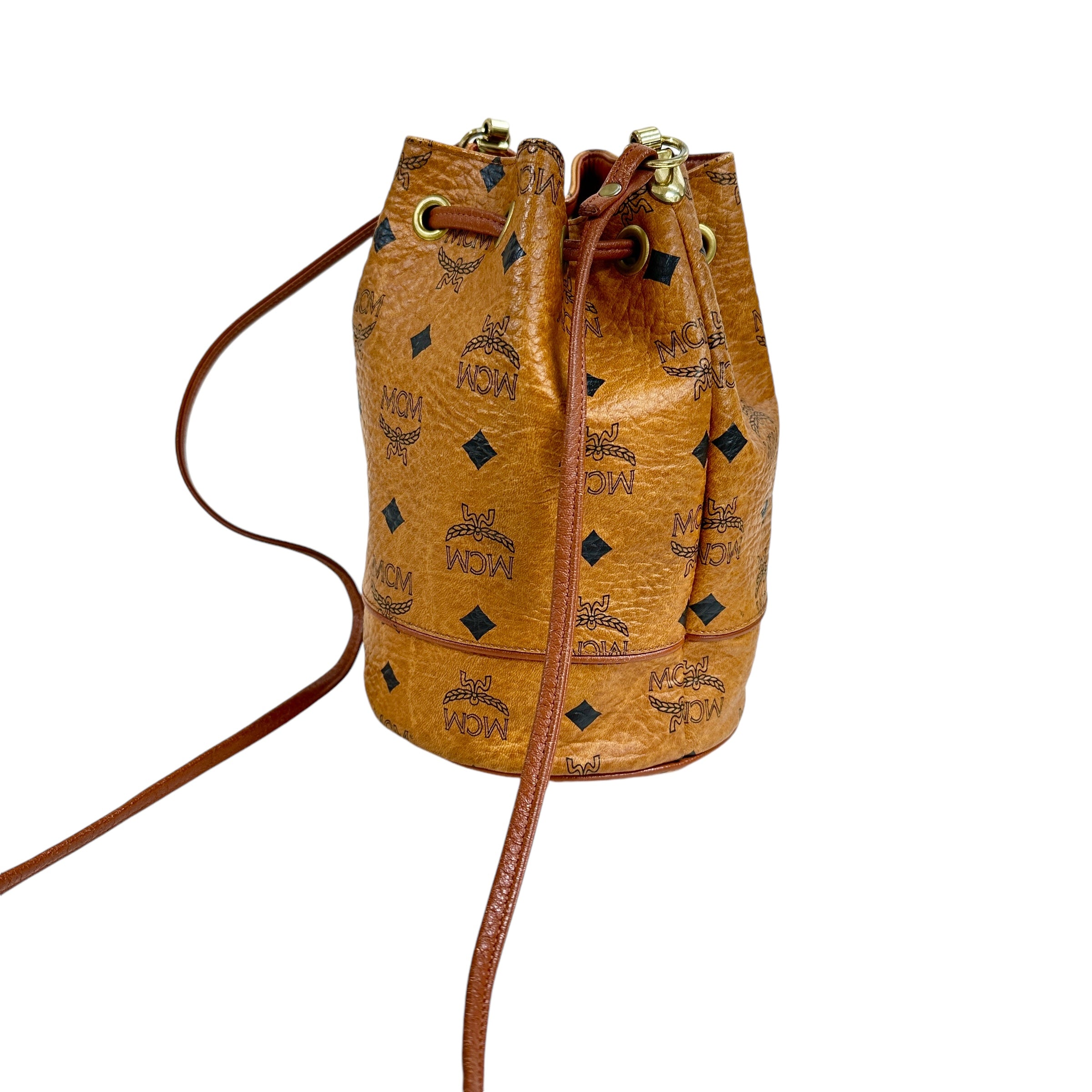 MCM エムシーエム 巾着 ショルダーバッグ