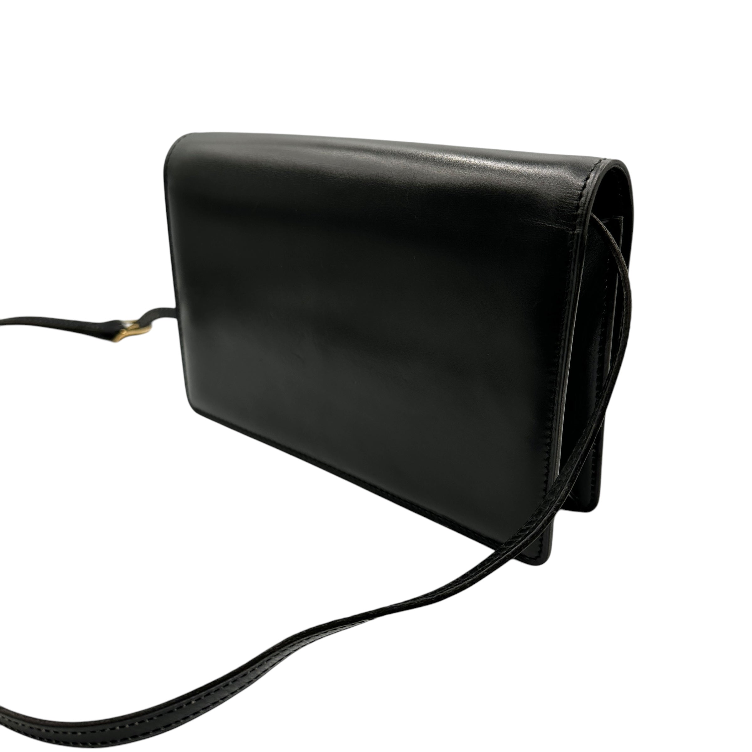 CELINE セリーヌ レザーショルダーバッグ