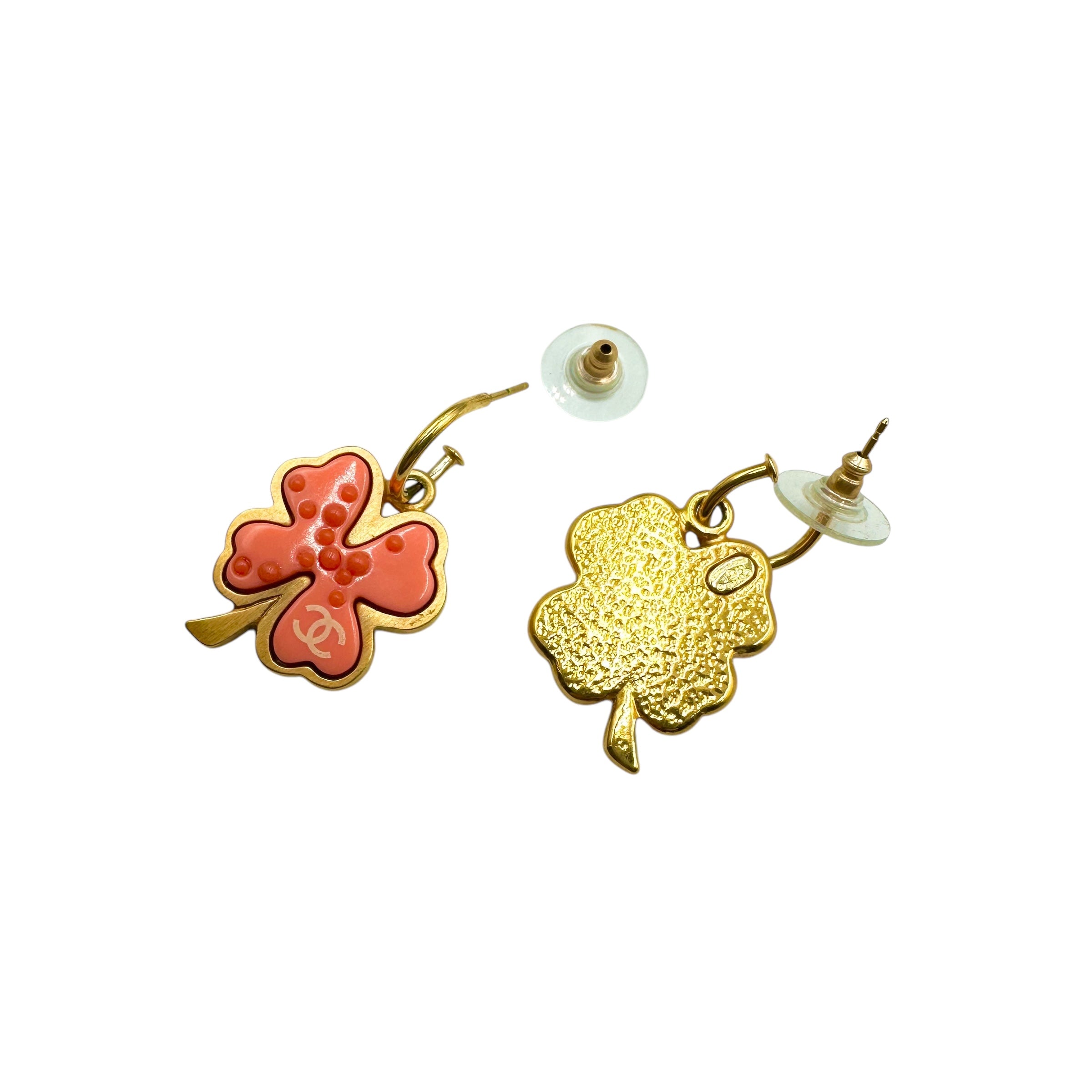 CHANEL シャネル クローバーピアス