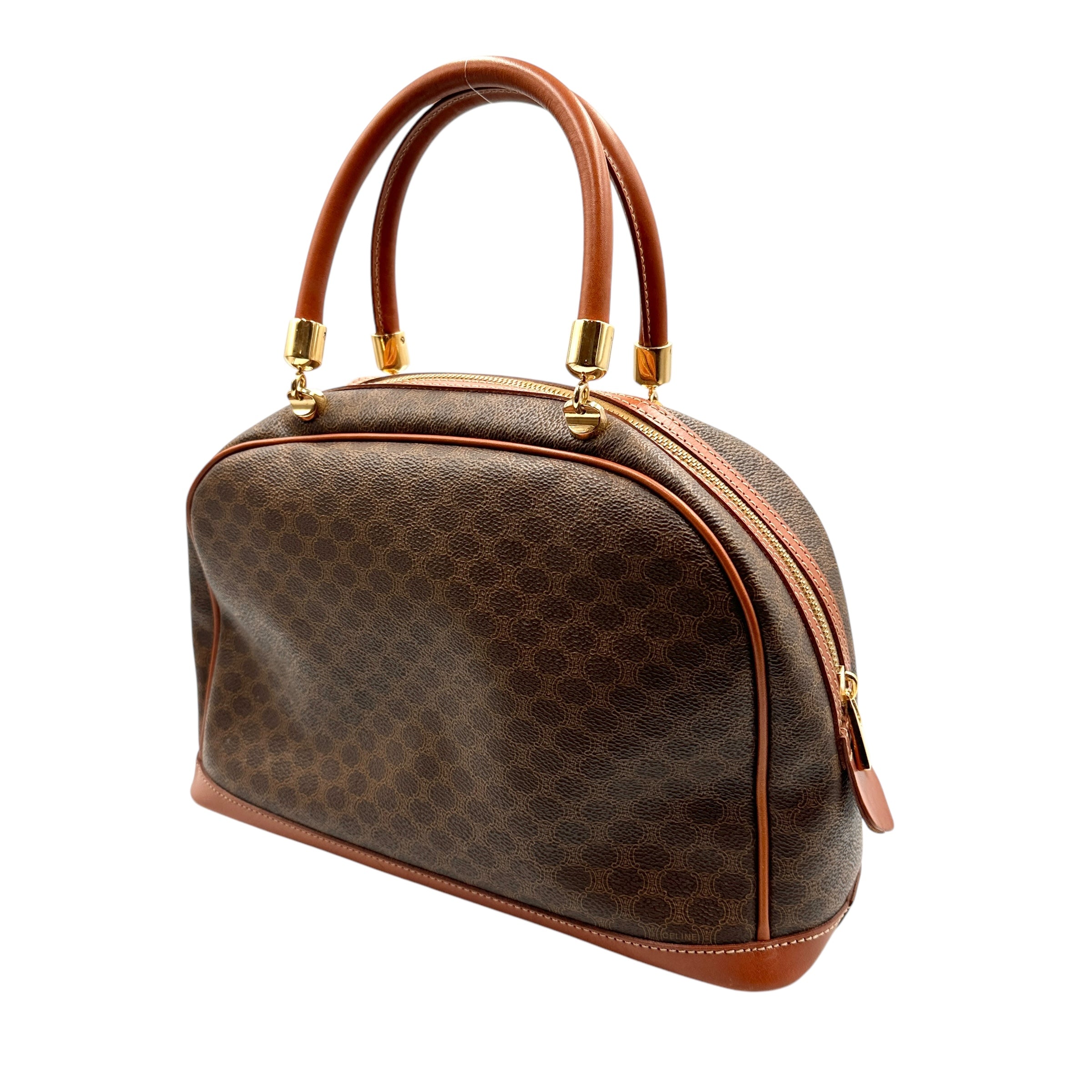 CELINE セリーヌ マカダム ハンドバッグ