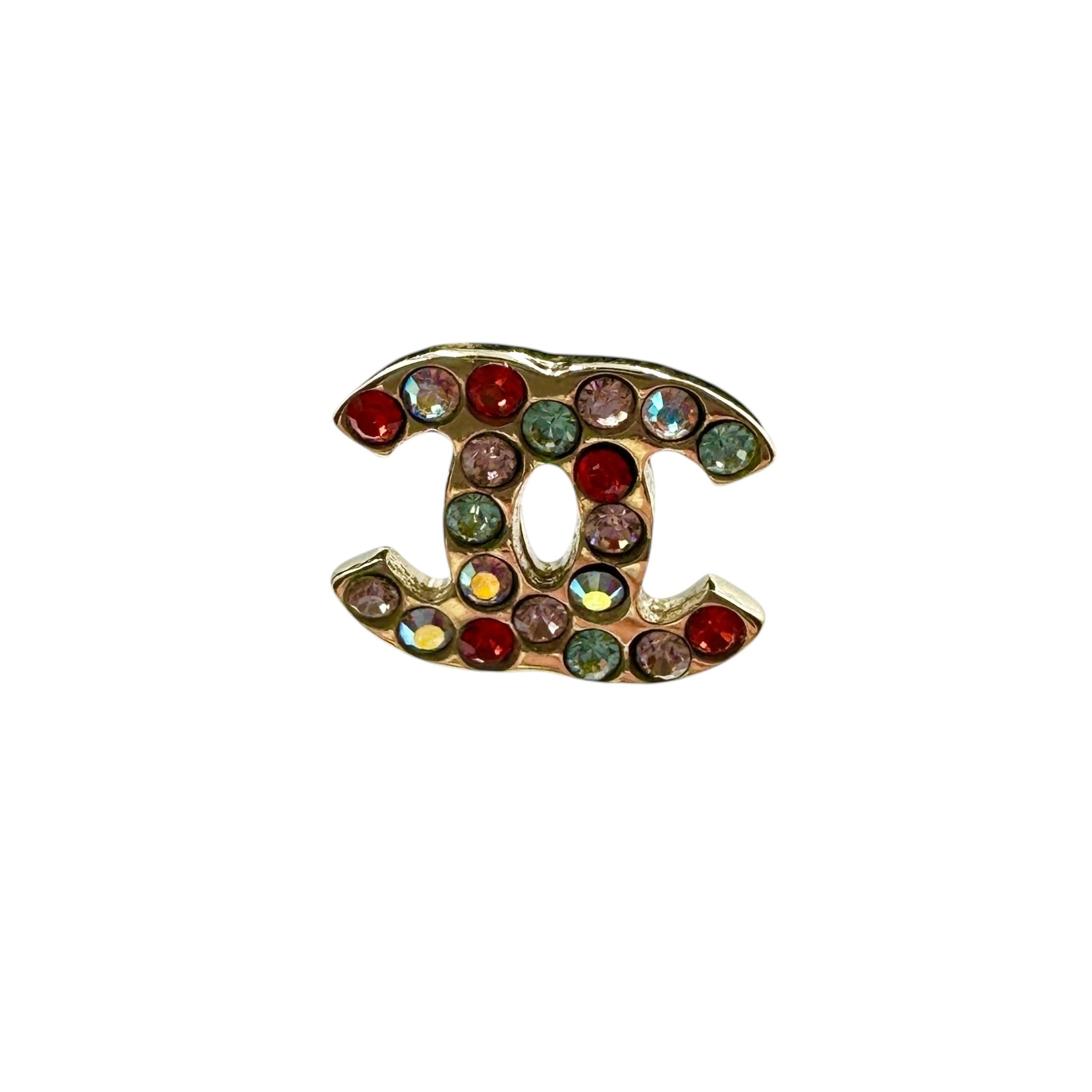 CHANEL シャネル ラインストーン ピアス