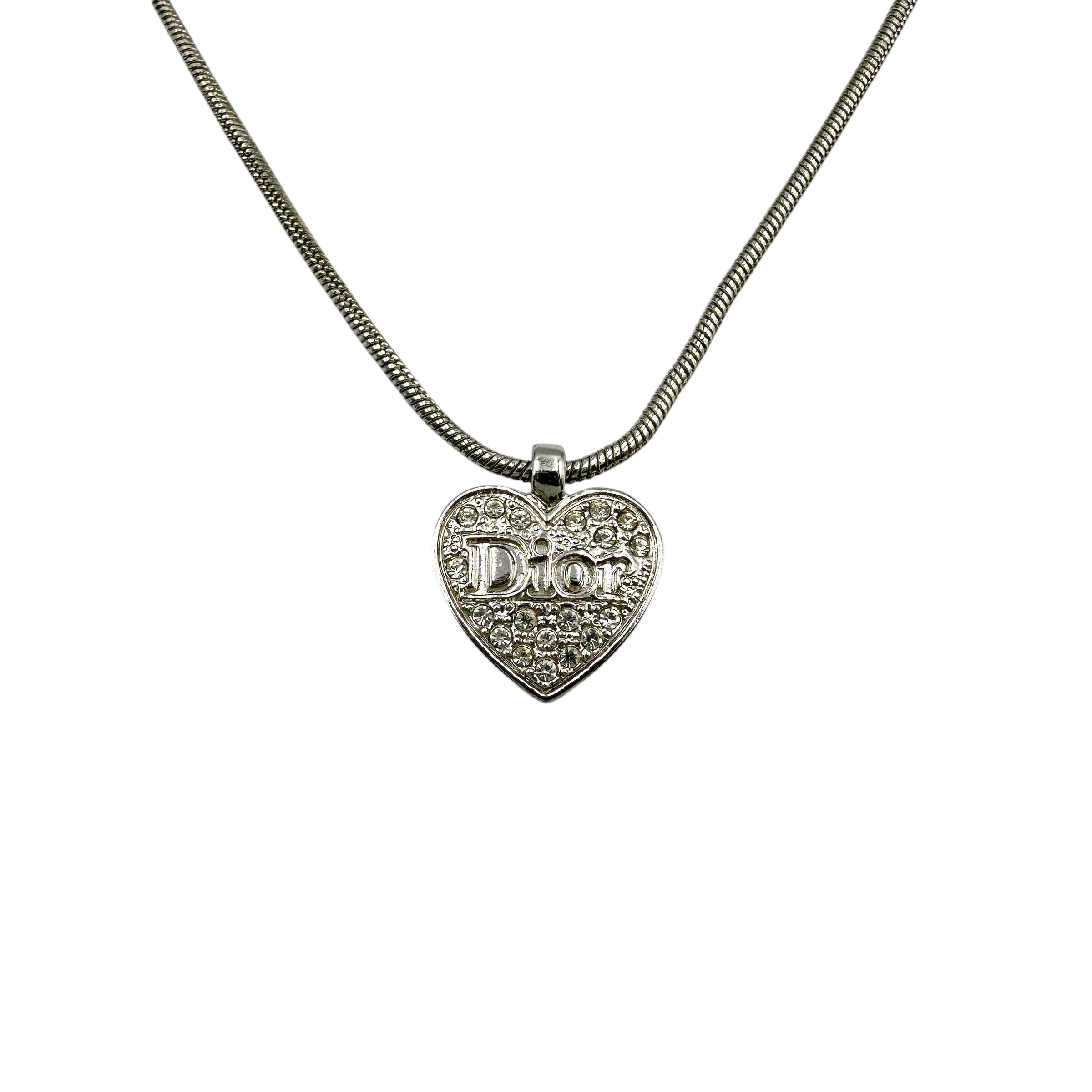 Christian Dior ディオール ハートネックレス