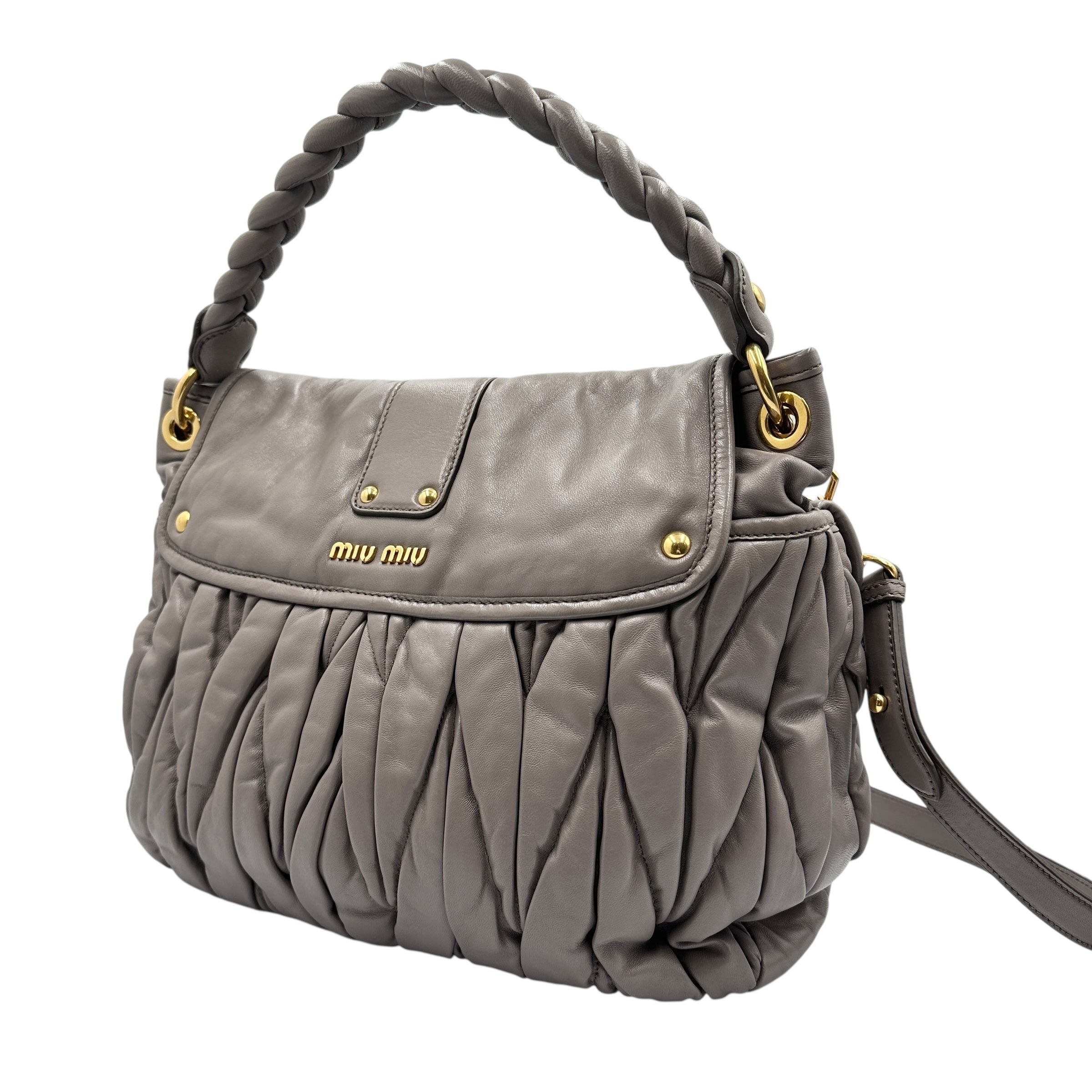 miu miu ミュウミュウ マテラッセ 2WAYバッグ