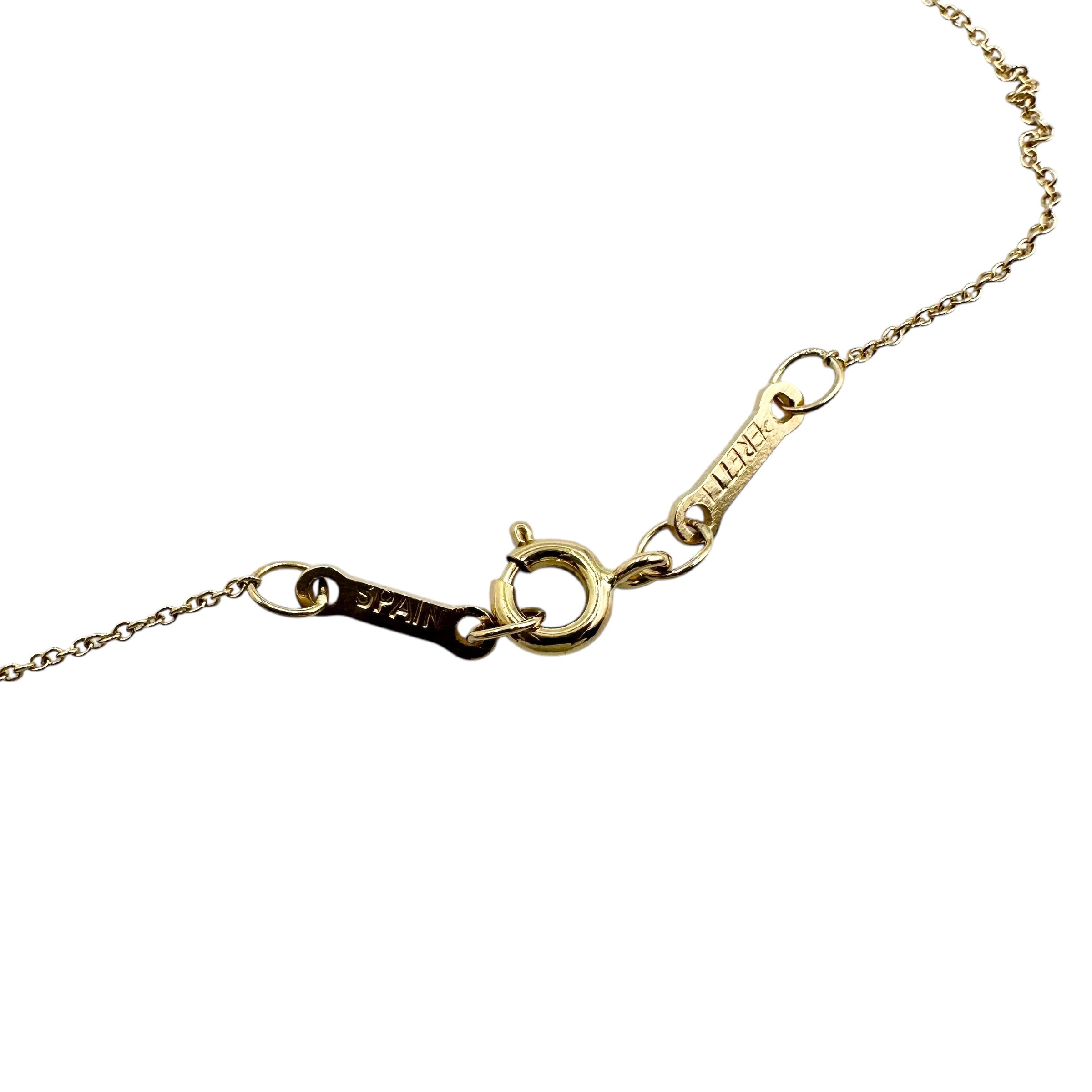 TIFFANY & Co. ティファニー オープン ティアドロップ ネックレス