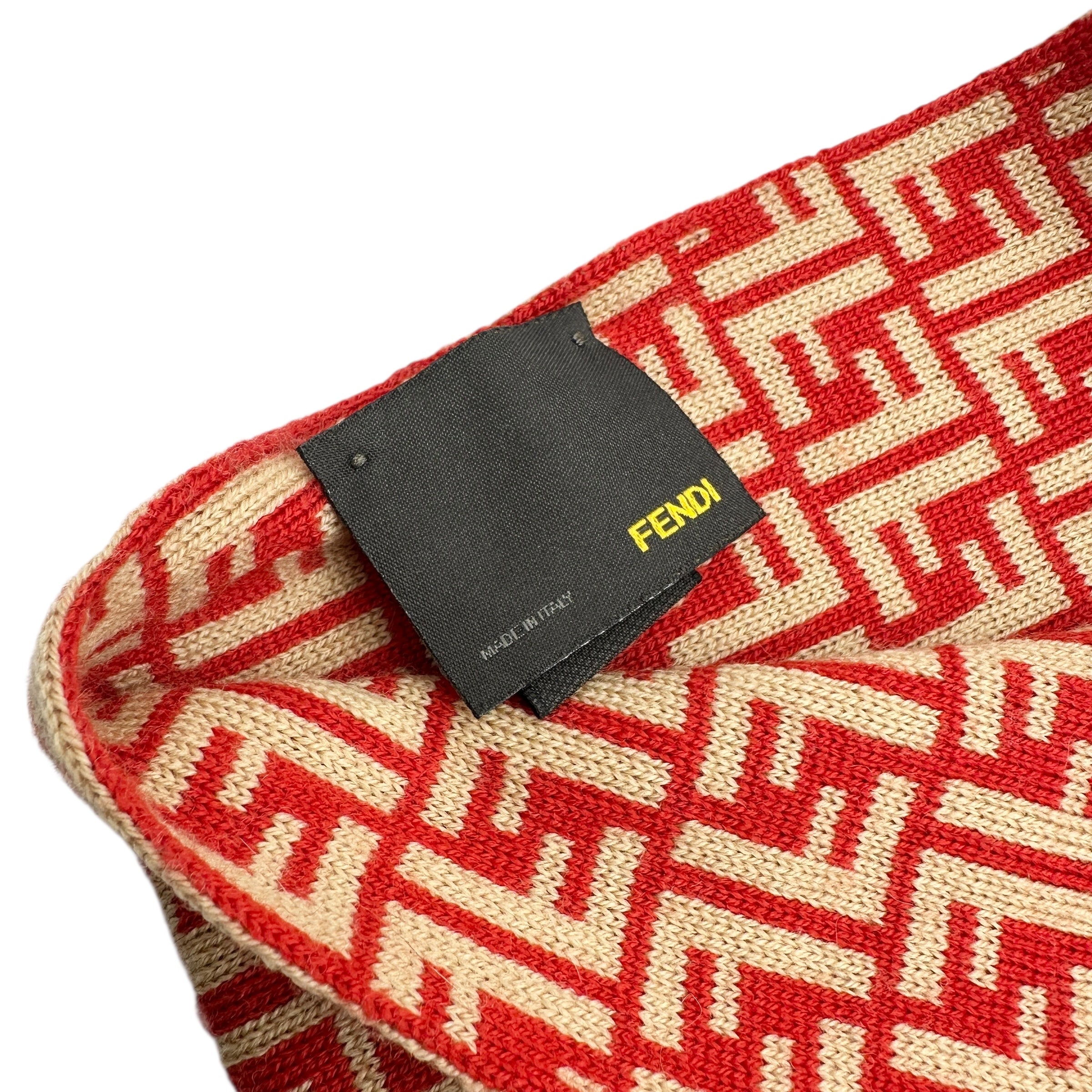 FENDI フェンディ ズッキーノ マフラー