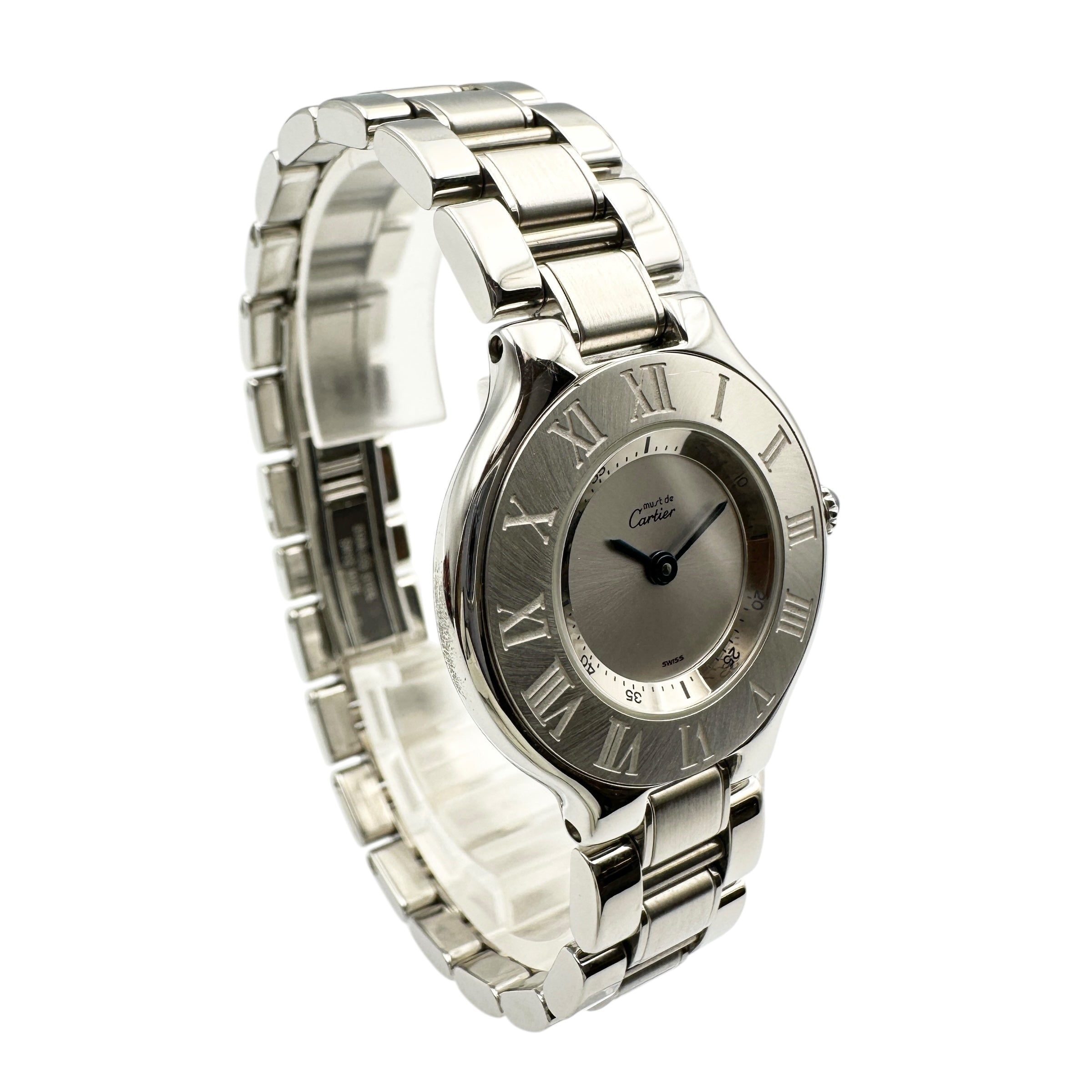 Cartier カルティエ マスト21 ヴァンティアン クォーツ レディース 腕時計