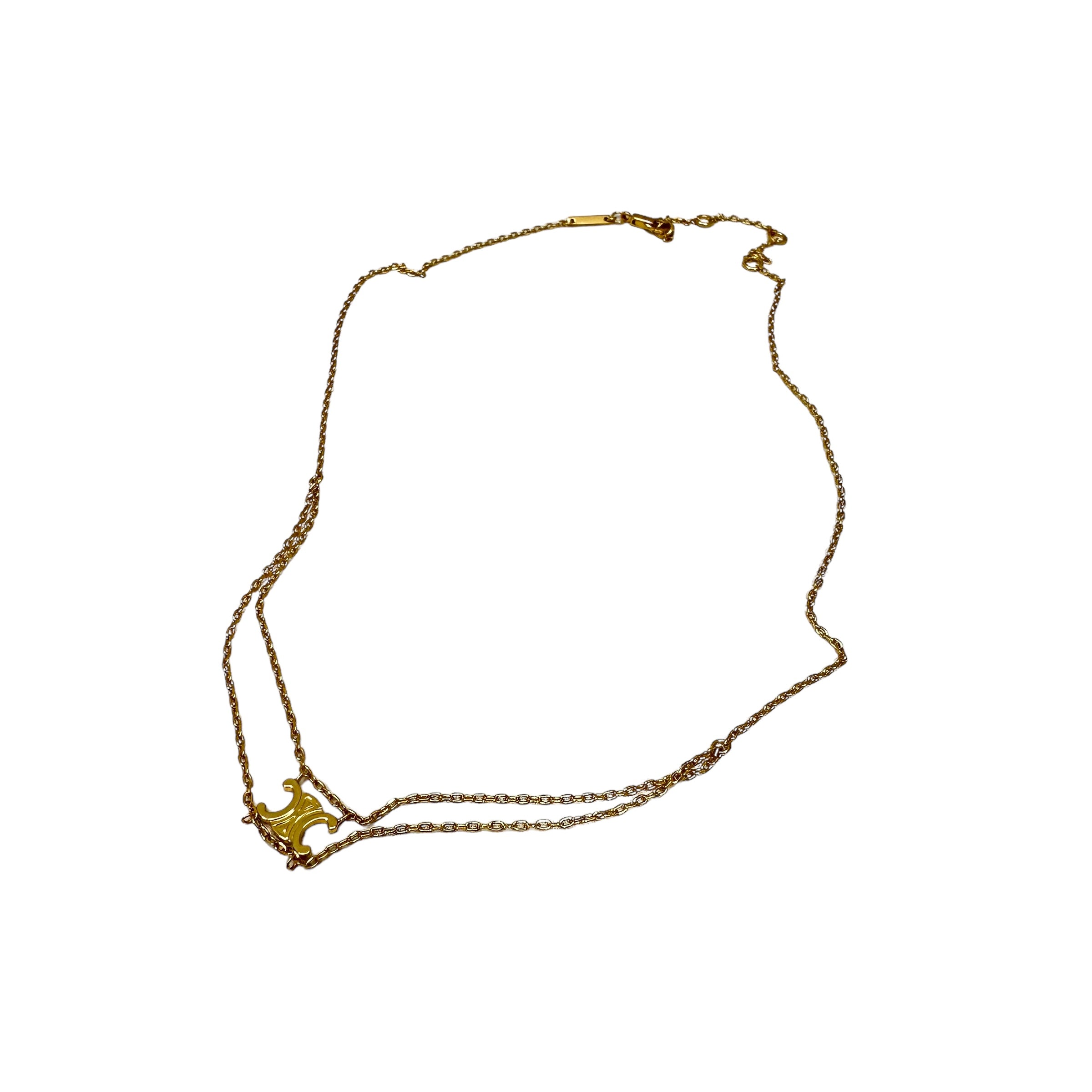 CELINE セリーヌ トリオンフ ネックレス