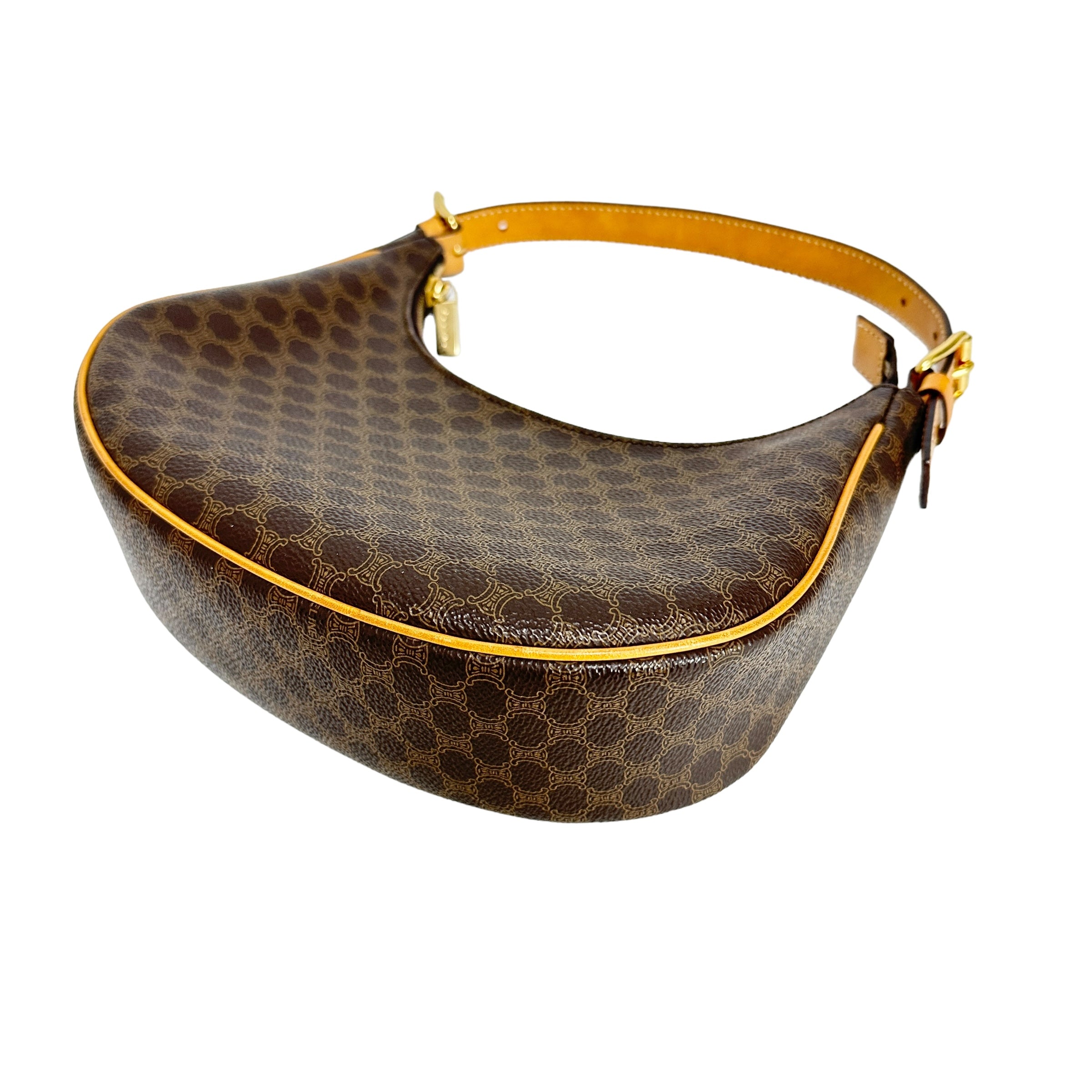 CELINE セリーヌ マカダム ワンショルダーバッグ