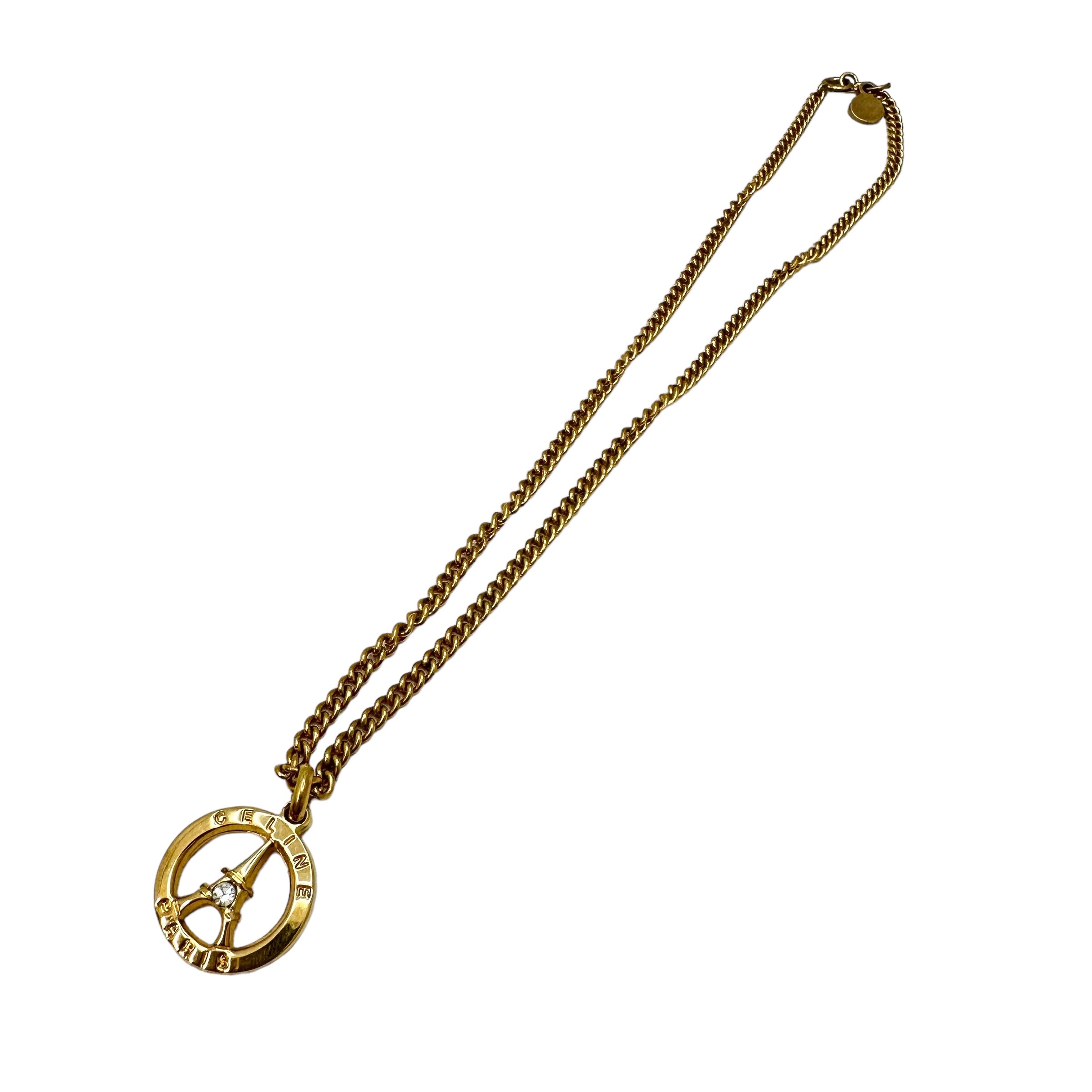 CELINE セリーヌ エッフェル塔 ネックレス