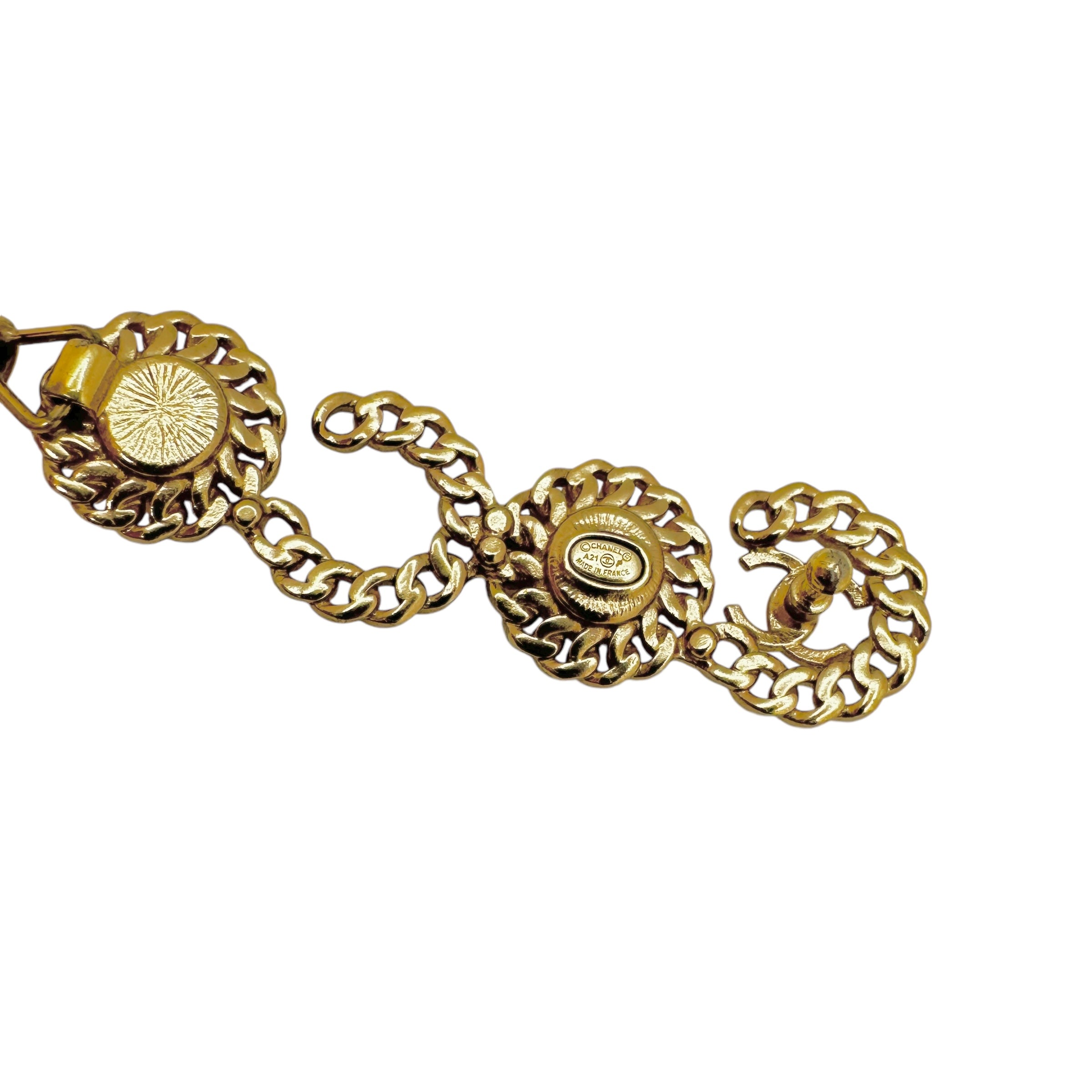 CHANEL シャネル ラインストーン ヘアピン