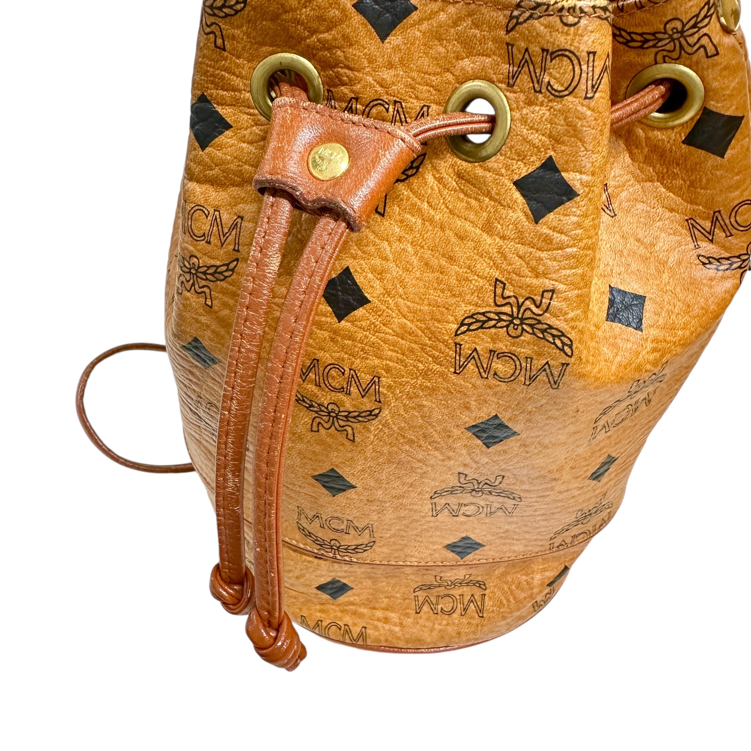 MCM エムシーエム 巾着 ショルダーバッグ