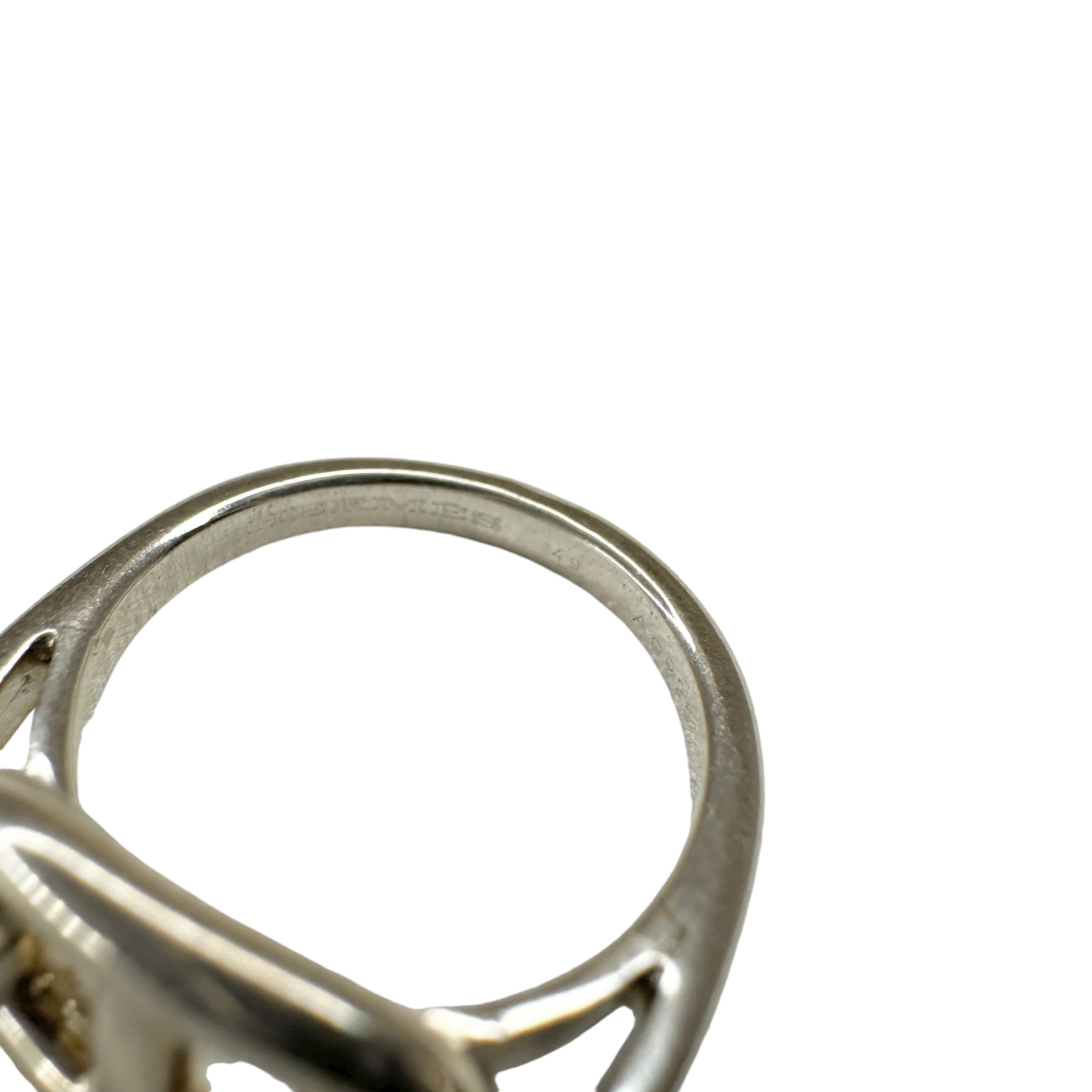 HERMES エルメス シェーヌダンクル リング