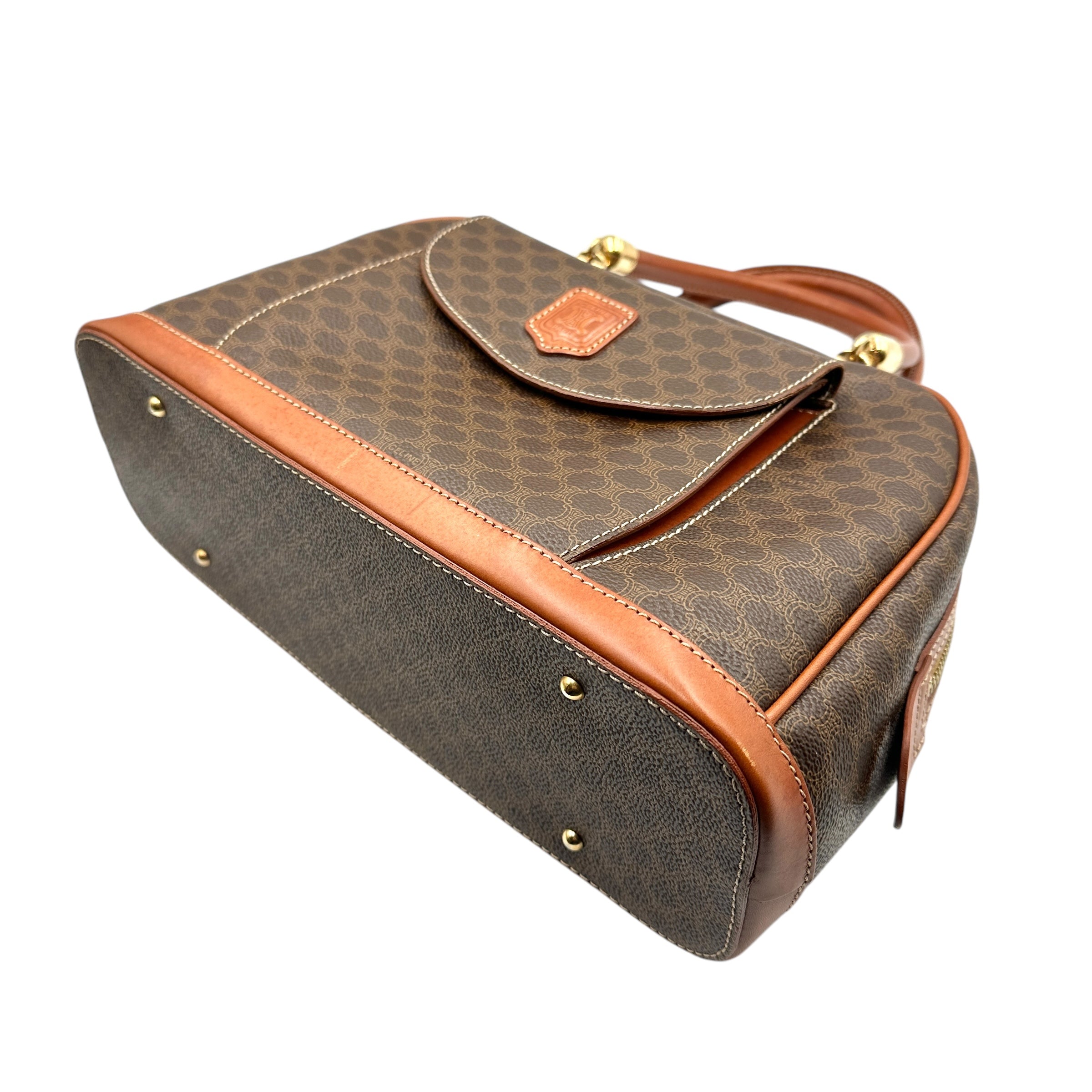 CELINE セリーヌ マカダム ハンドバッグ