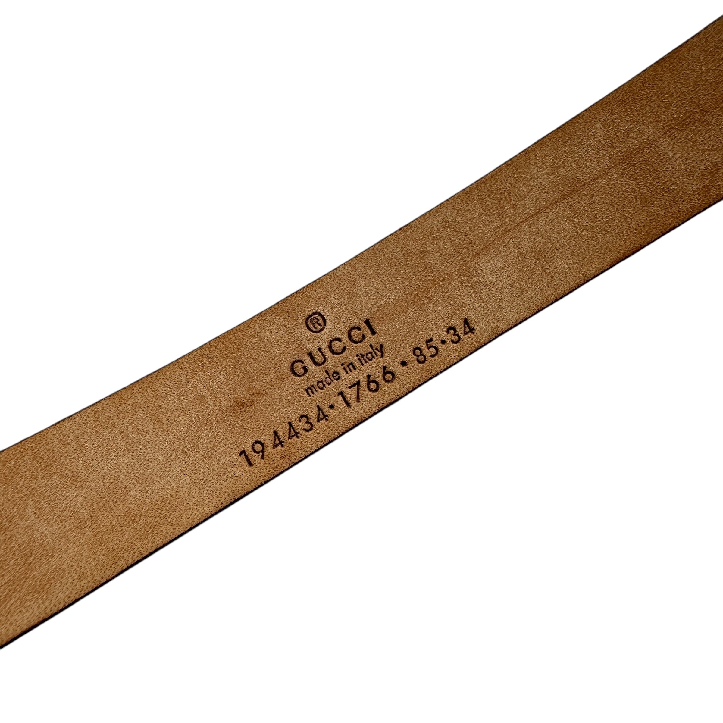 GUCCI グッチ シルバーベルト