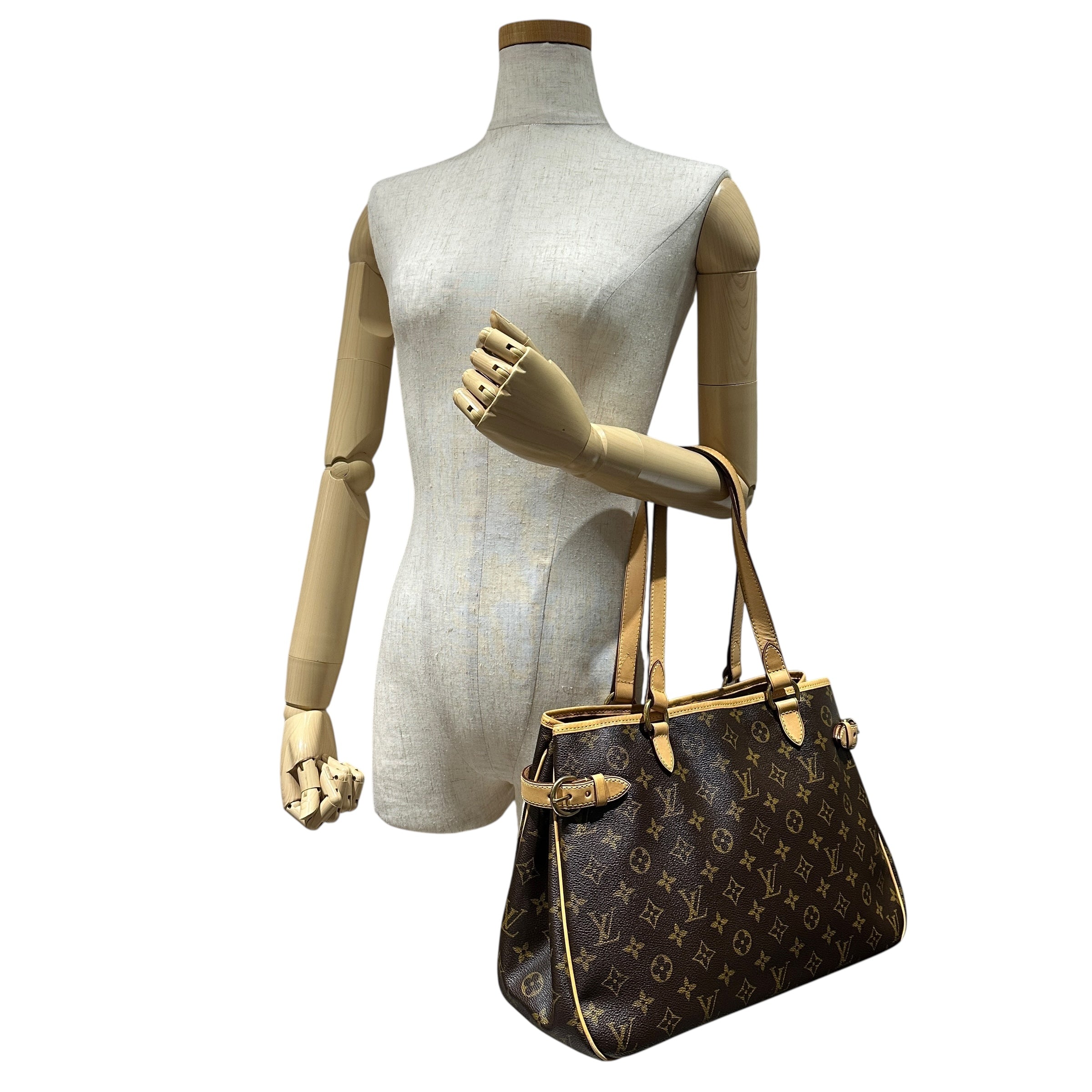 LOUIS VUITTON ルイ・ヴィトン モノグラム バティニョールオリゾンタル