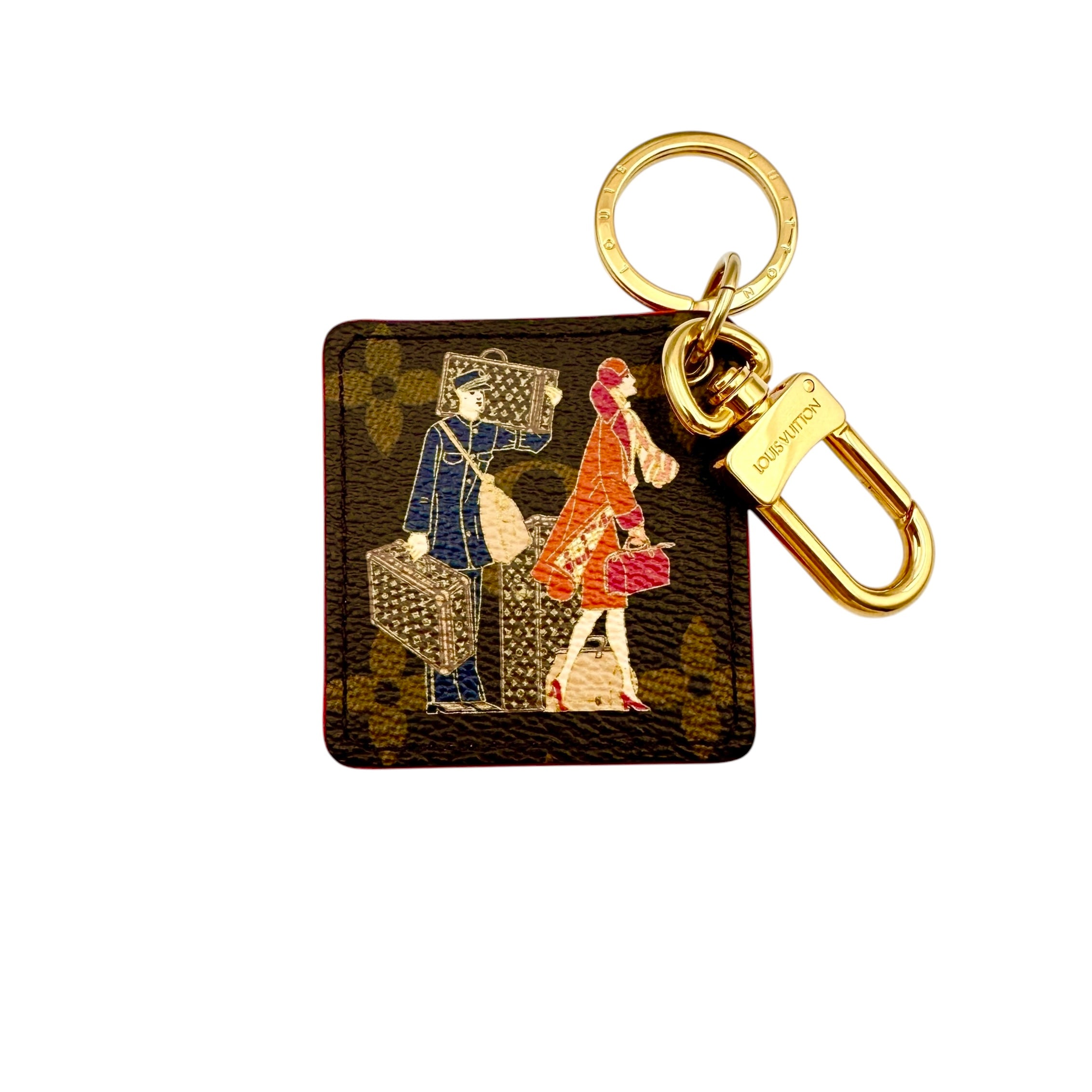 LOUIS VUITTON ルイ・ヴィトン M66940 ポルトフォイユ イリュストレ キーホルダー