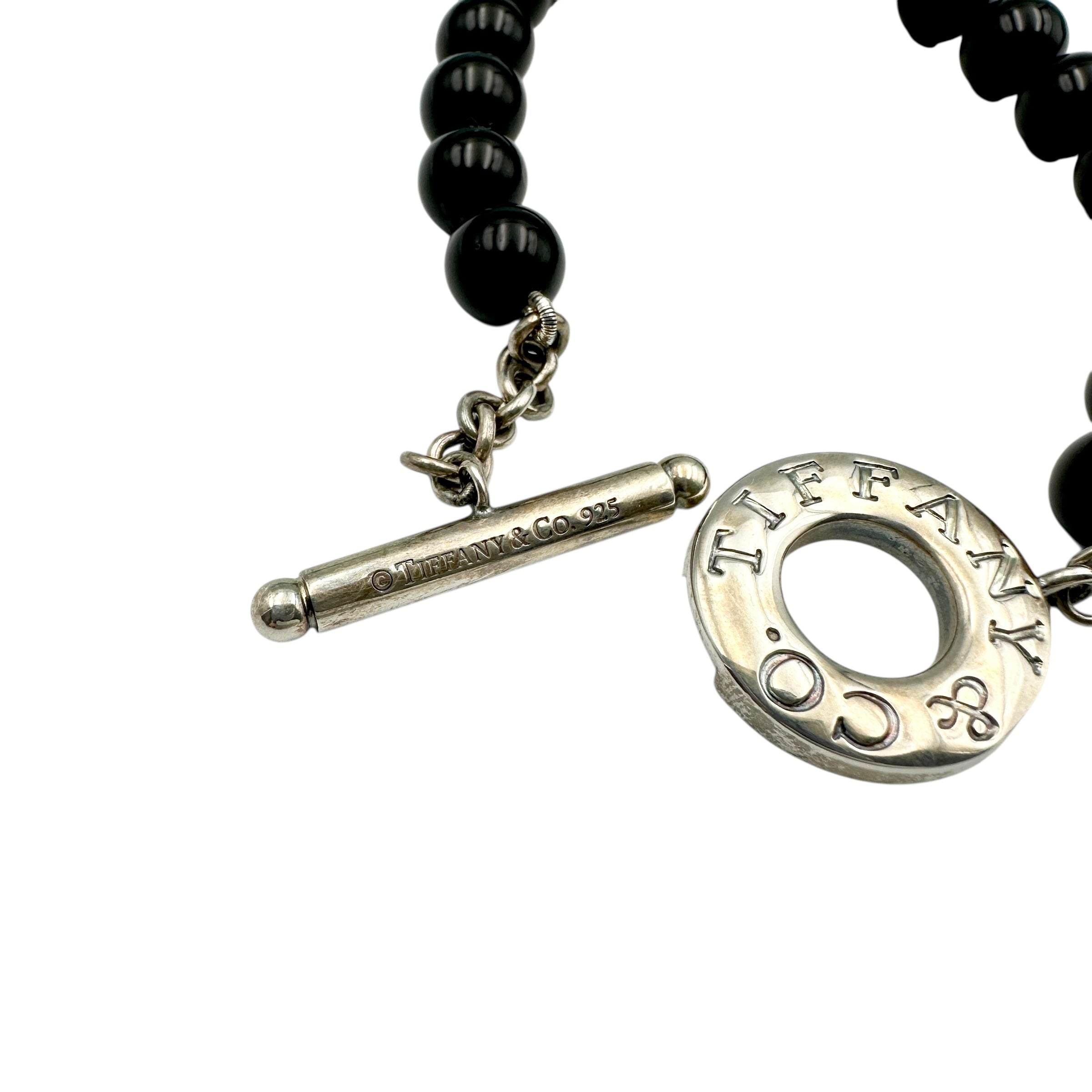 TIFFANY & CO. ティファニー オニキス ブレスレット