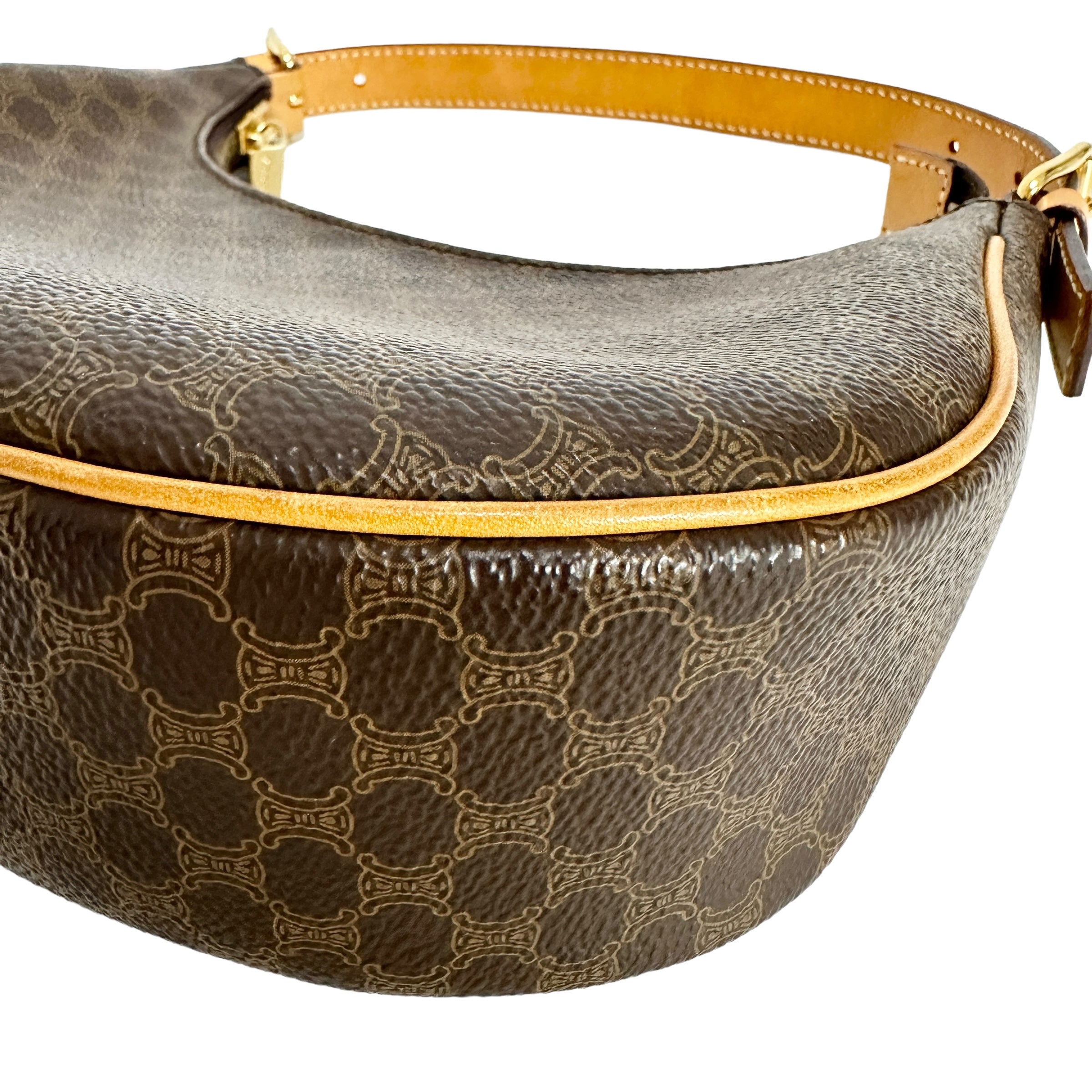 CELINE セリーヌ マカダム ワンショルダーバッグ