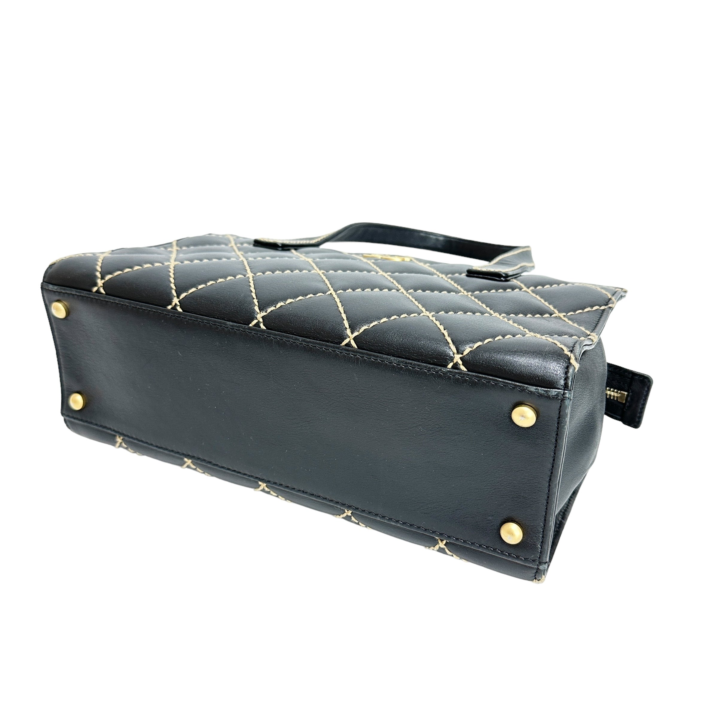 CHANEL シャネル ワイルドステッチ ハンドバッグ