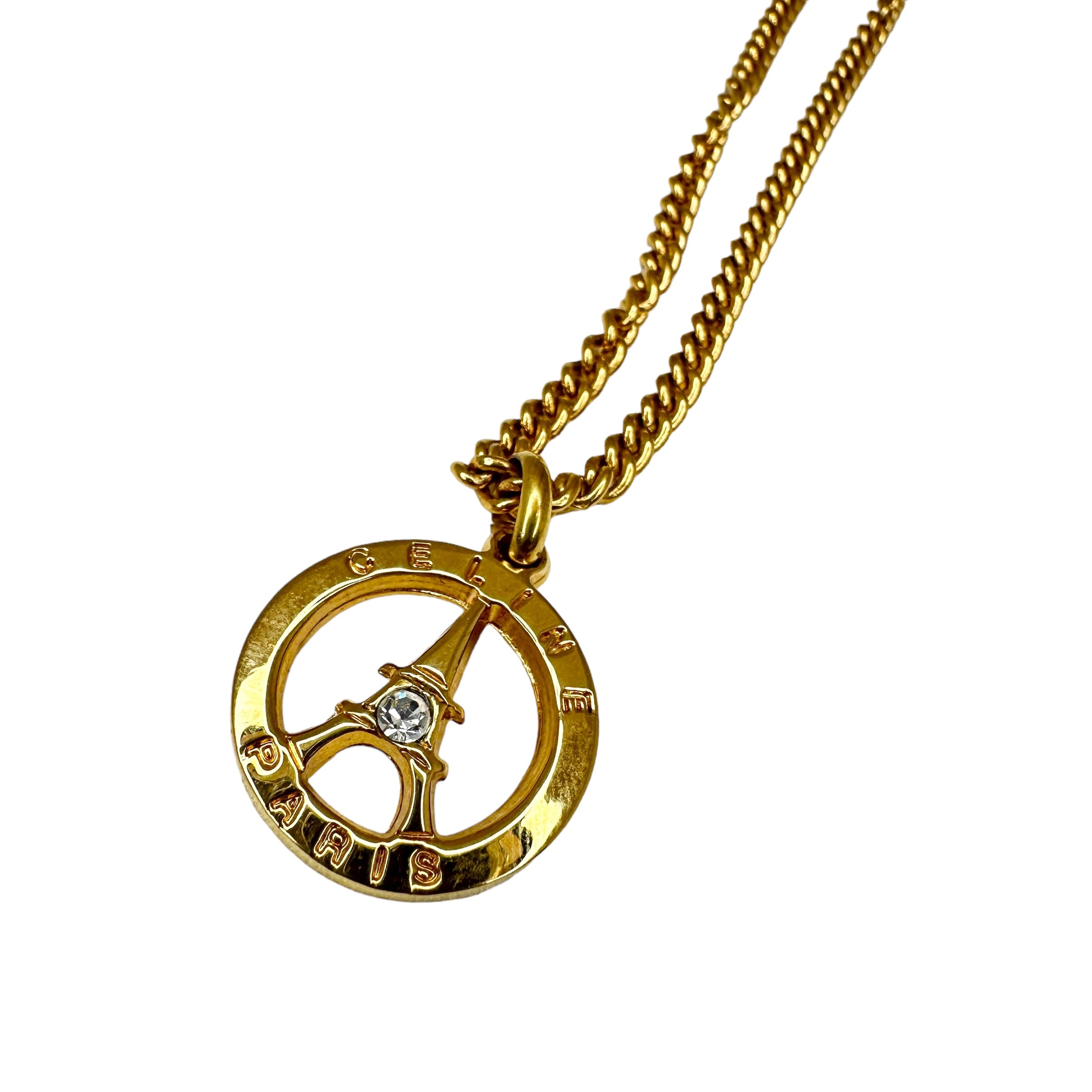 CELINE セリーヌ エッフェル塔 ネックレス