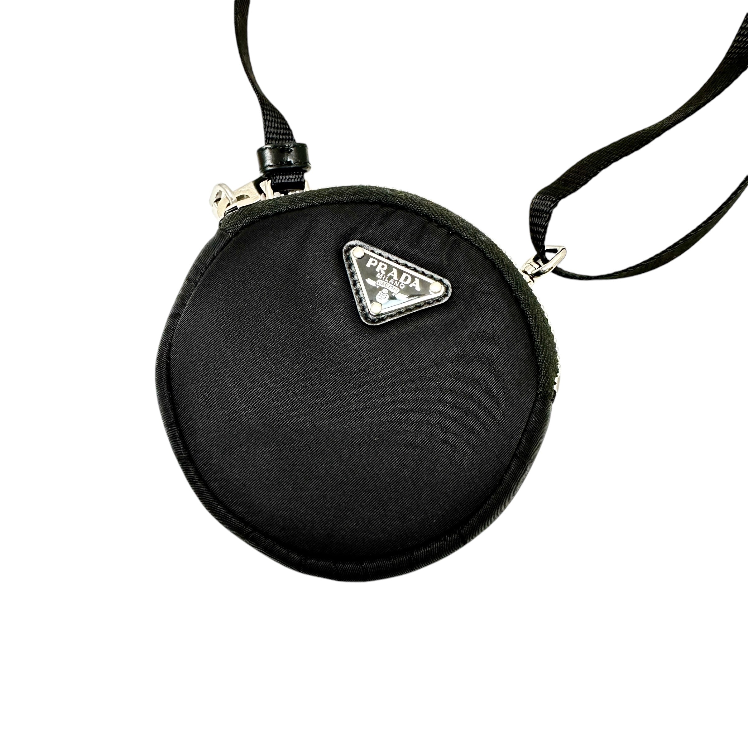 PRADA プラダ テスート ラウンドショルダーポーチ