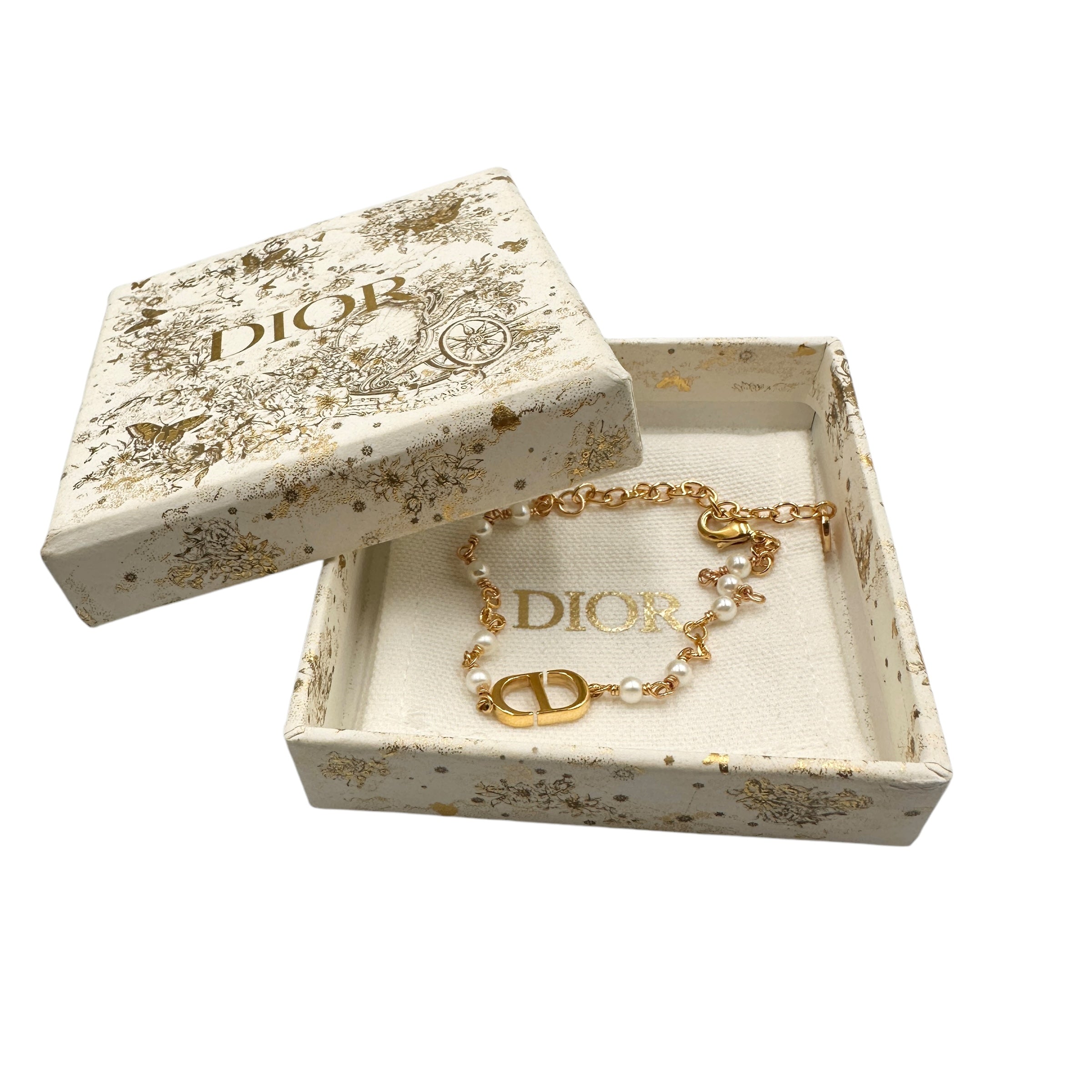 Christian Dior ディオール パールブレスレット