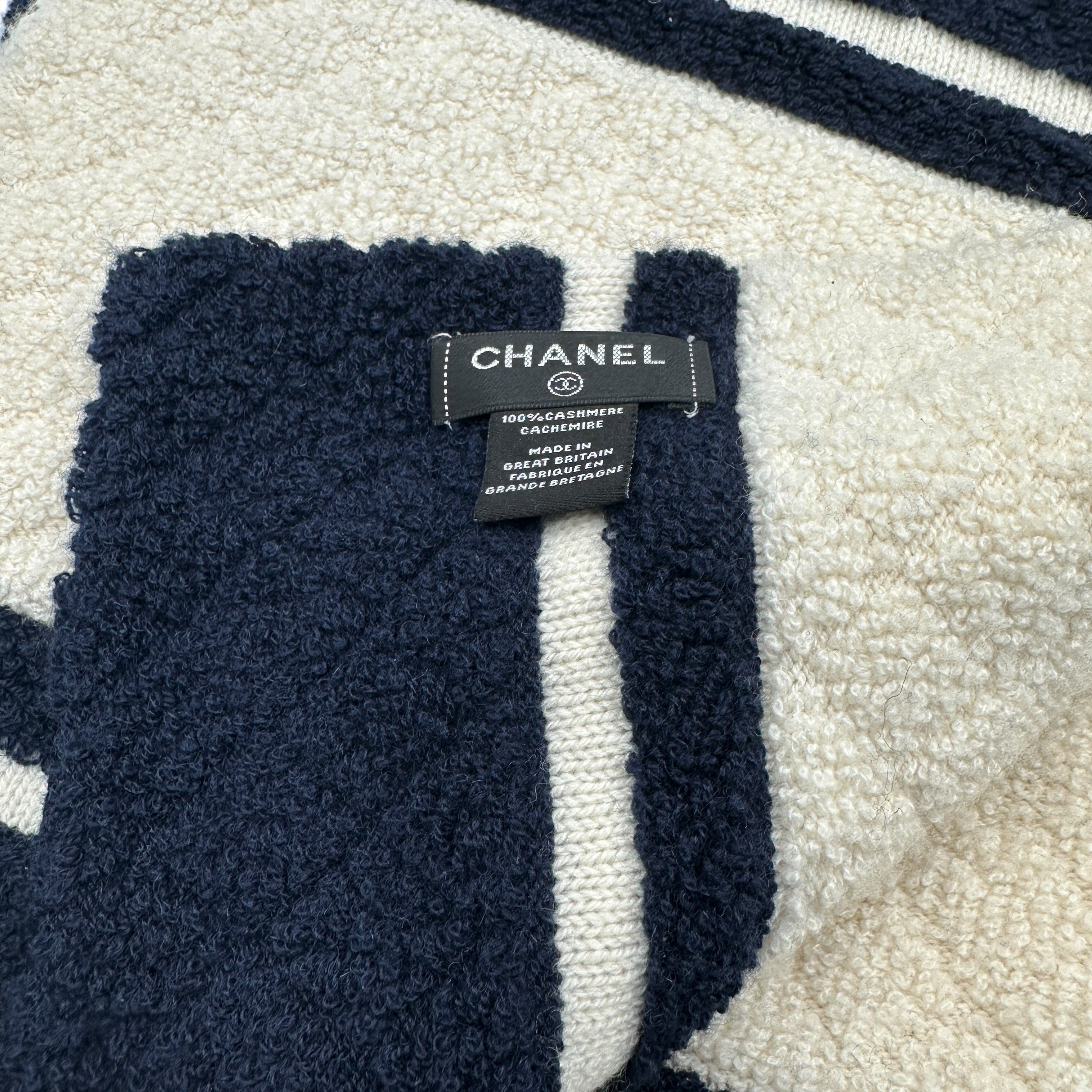 CHANEL シャネル カシミヤマフラー