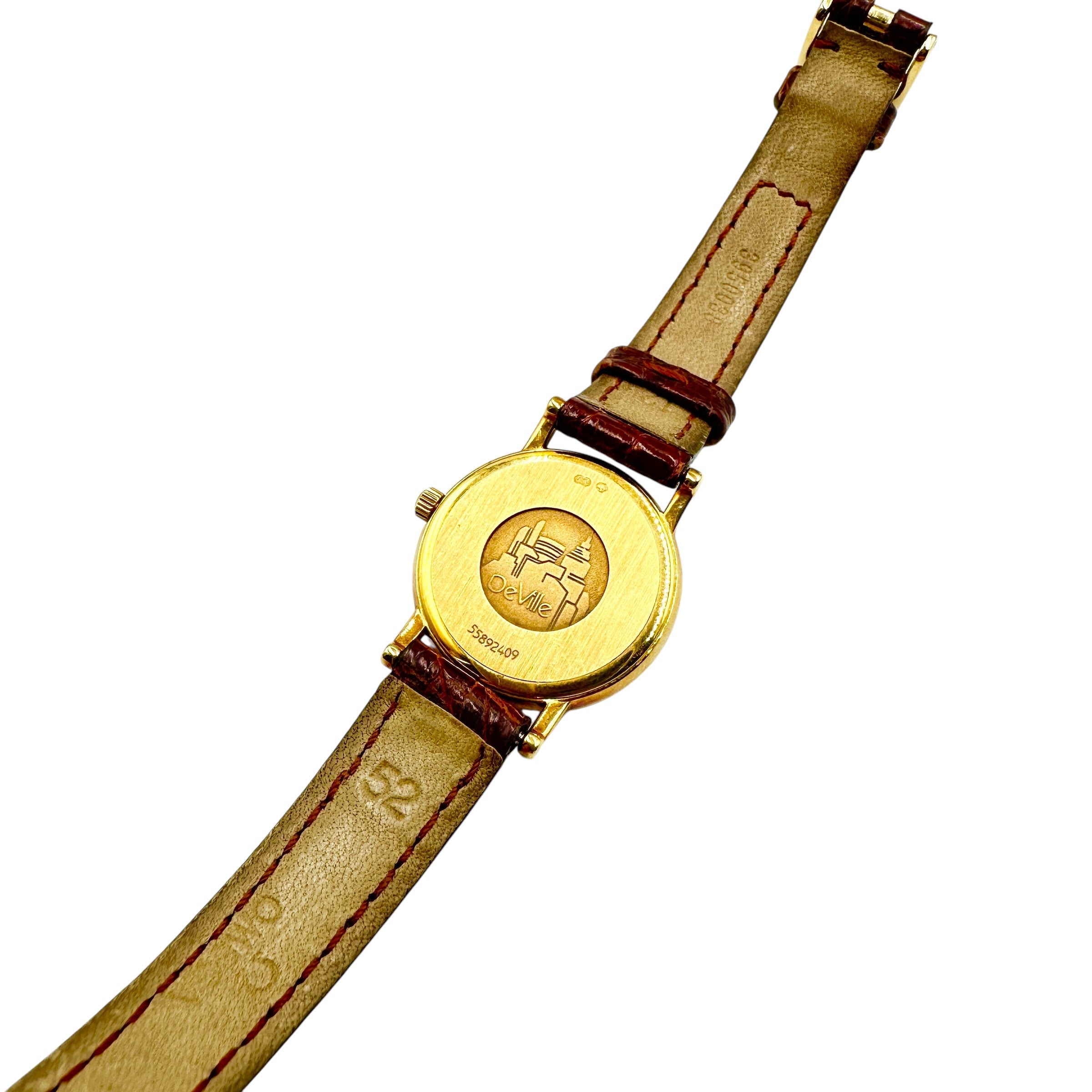 OMEGA オメガ デビル K18 レディースウォッチ
